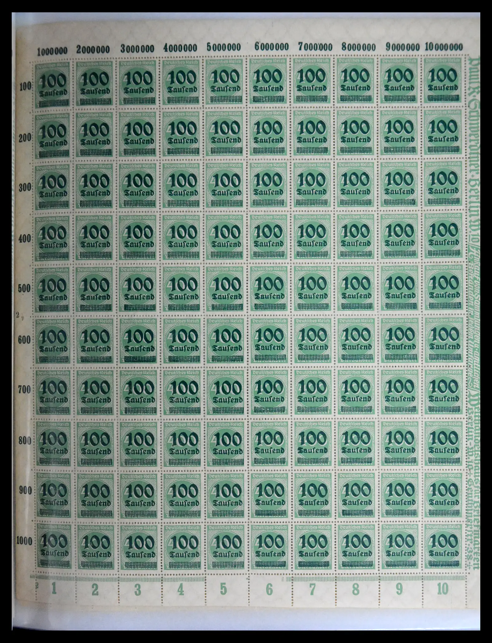 41677 0031 - Stamp collection 41677 German Reich infla 1921-1923.