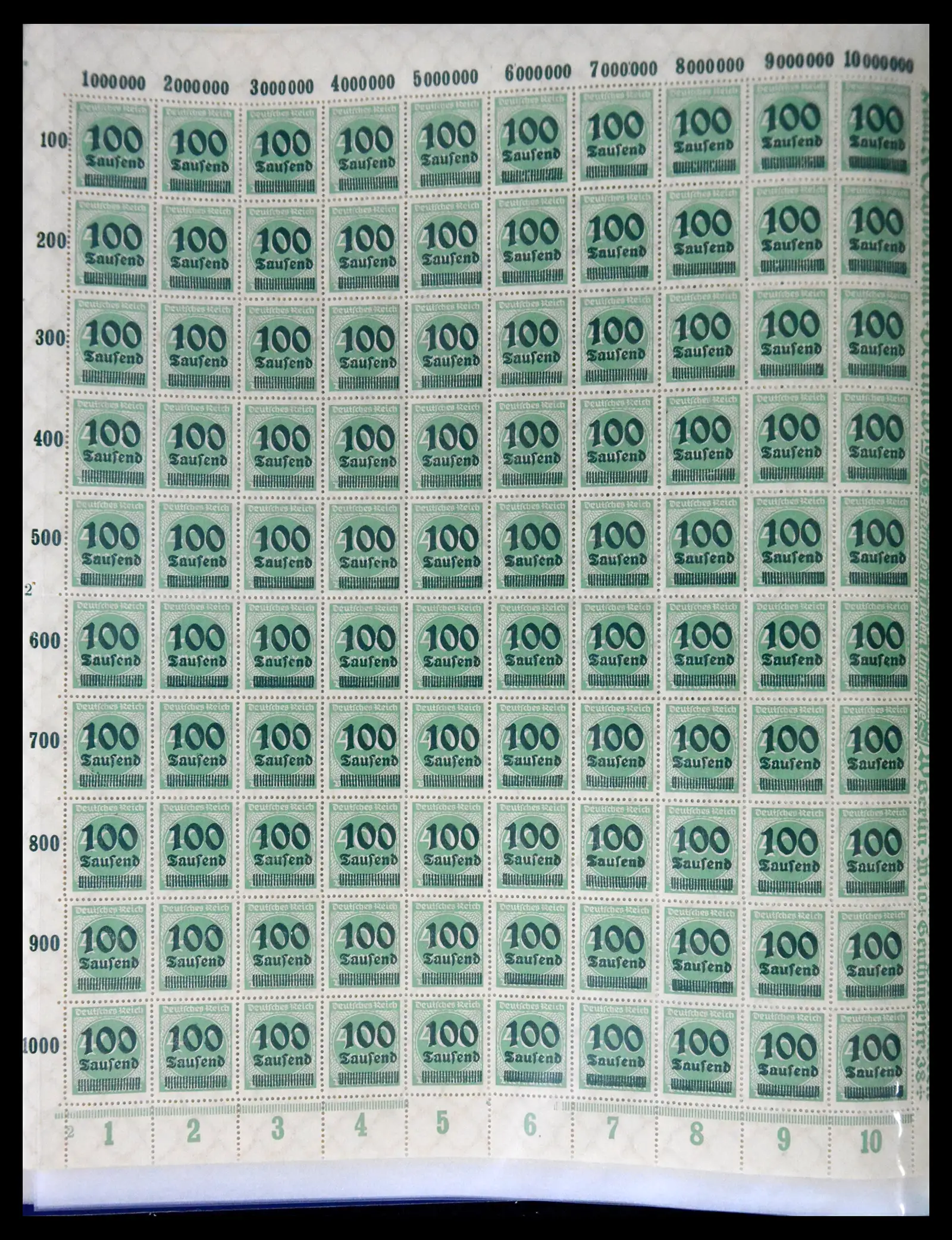 41677 0032 - Stamp collection 41677 German Reich infla 1921-1923.