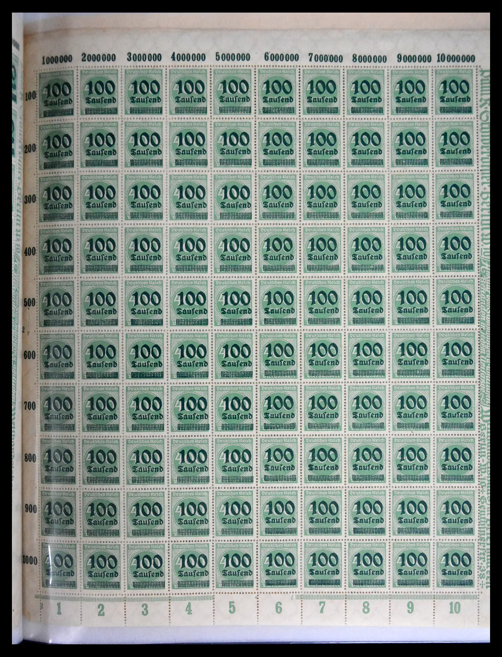 41677 0035 - Stamp collection 41677 German Reich infla 1921-1923.