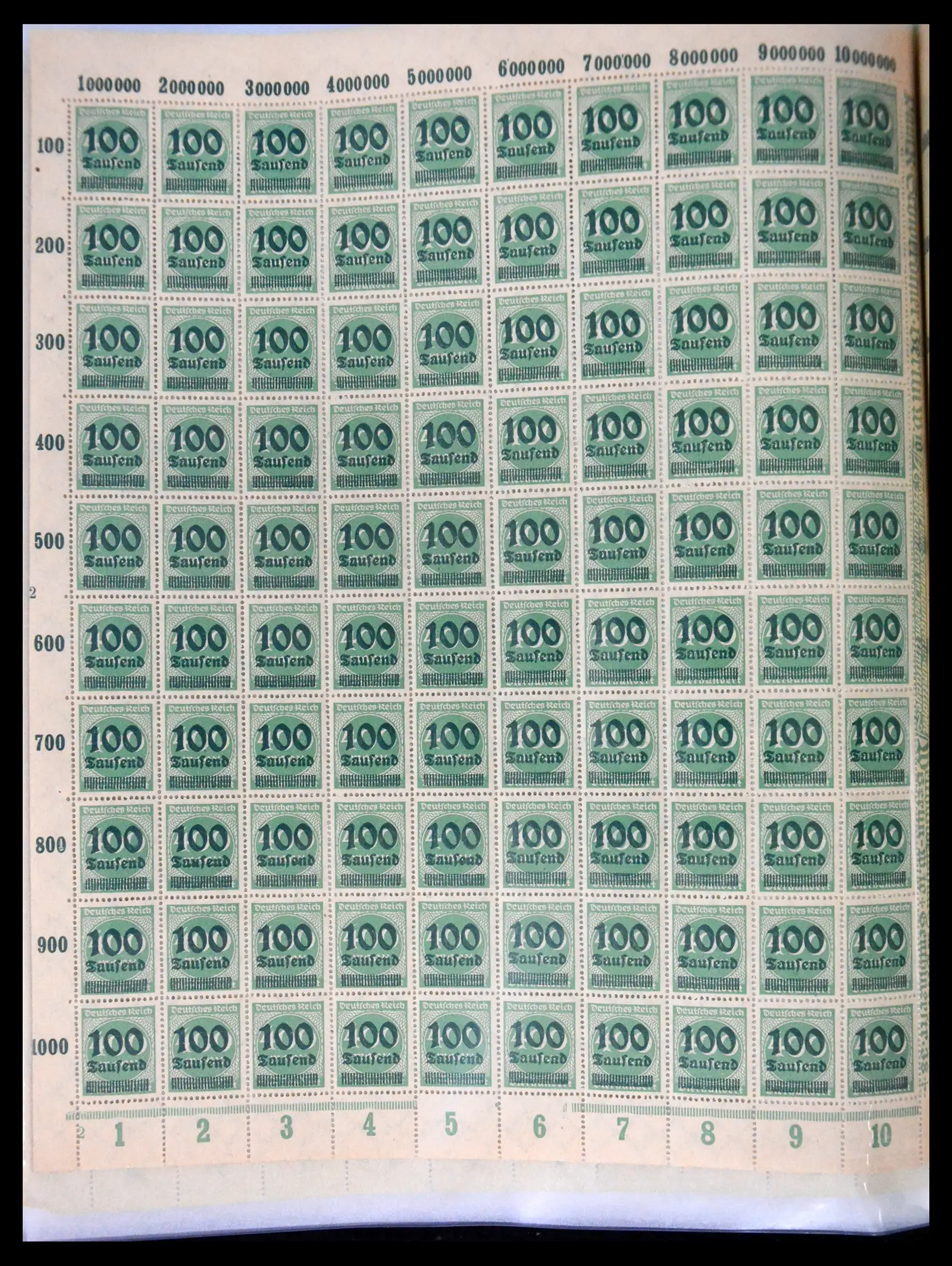 41677 0036 - Stamp collection 41677 German Reich infla 1921-1923.