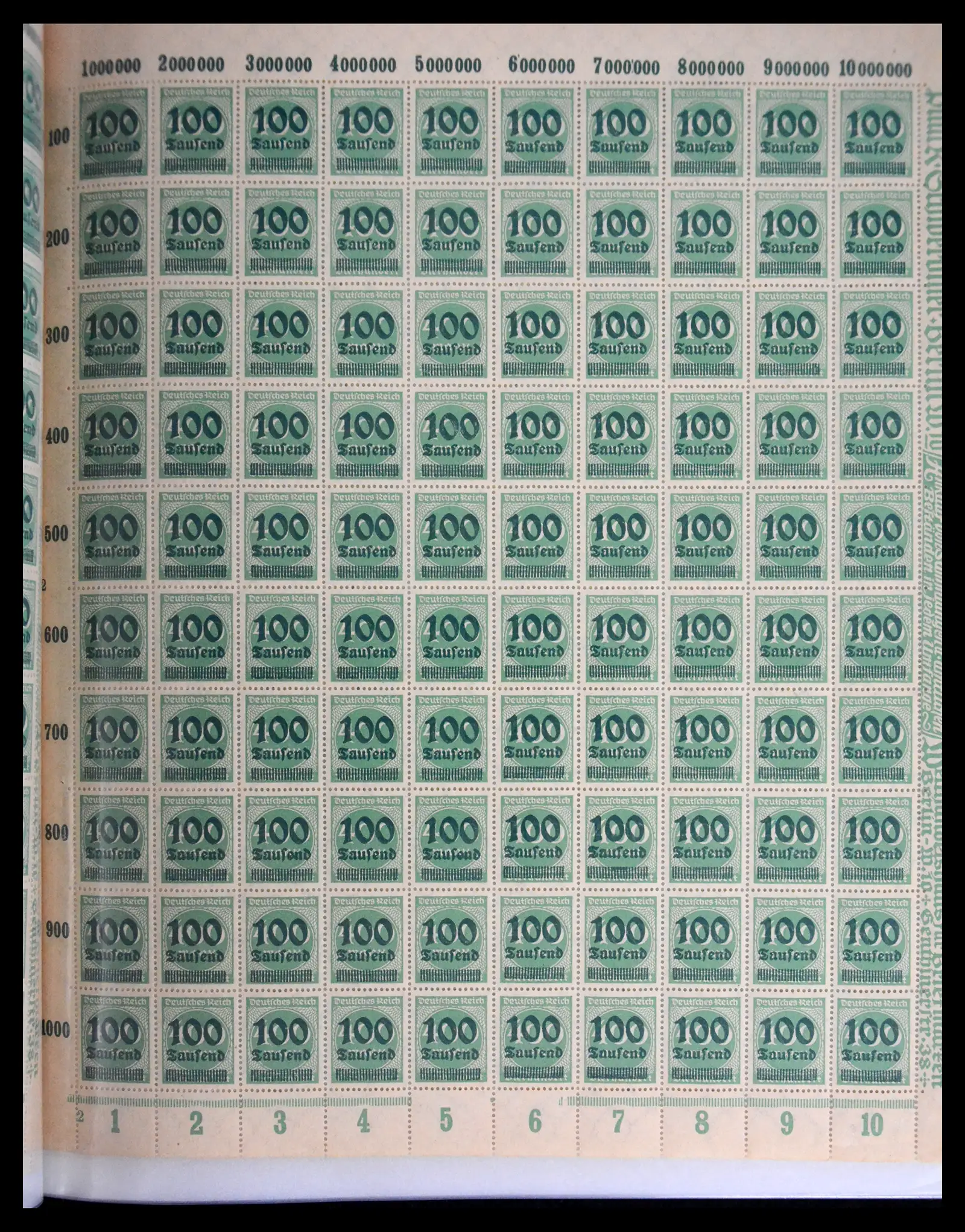 41677 0037 - Stamp collection 41677 German Reich infla 1921-1923.