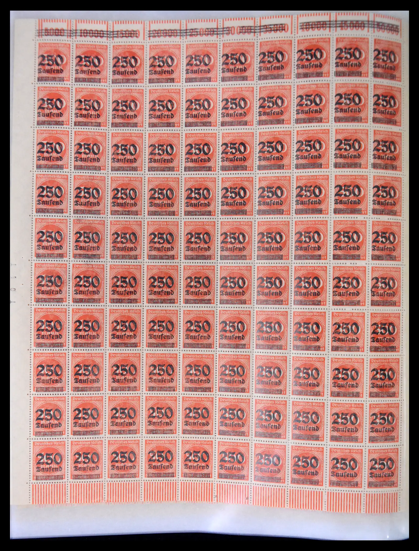 41677 0042 - Stamp collection 41677 German Reich infla 1921-1923.