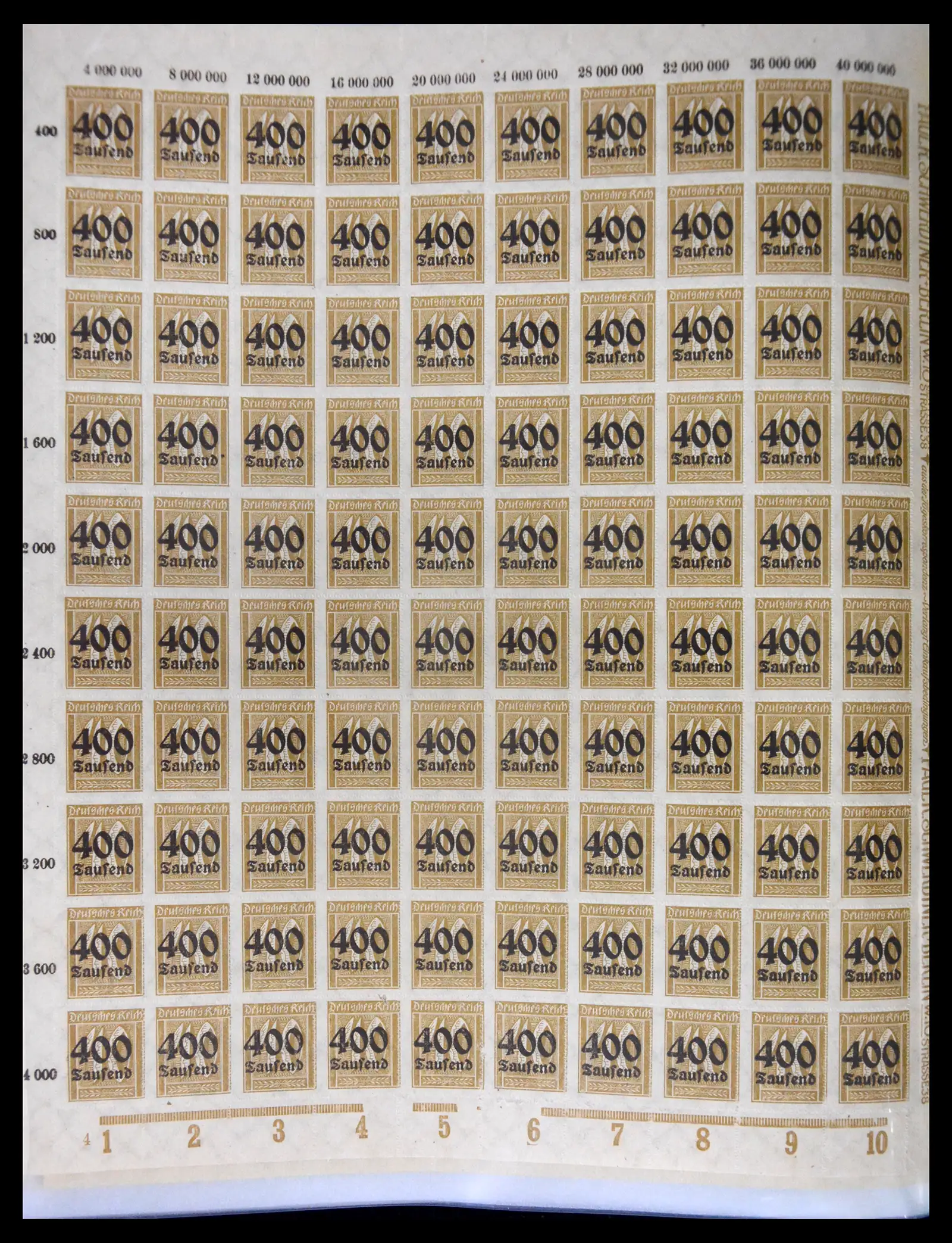 41677 0046 - Stamp collection 41677 German Reich infla 1921-1923.