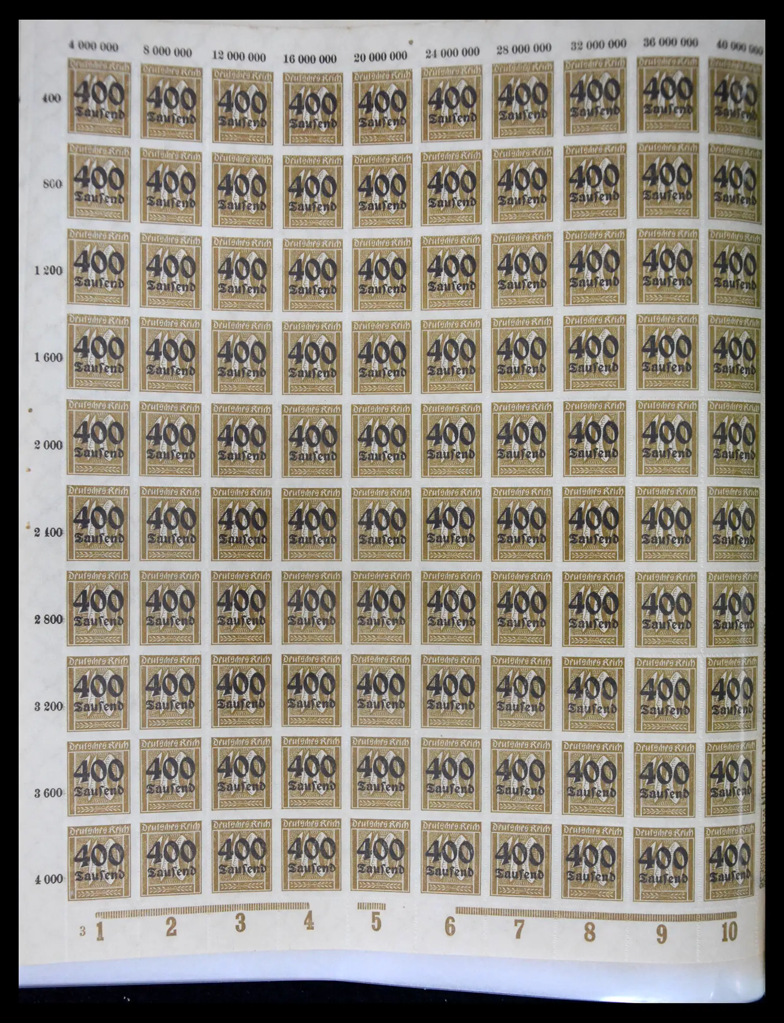 41677 0050 - Stamp collection 41677 German Reich infla 1921-1923.