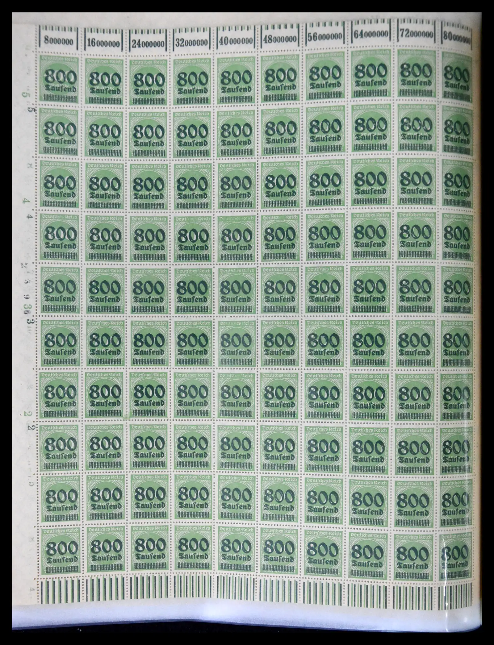 41677 0054 - Stamp collection 41677 German Reich infla 1921-1923.