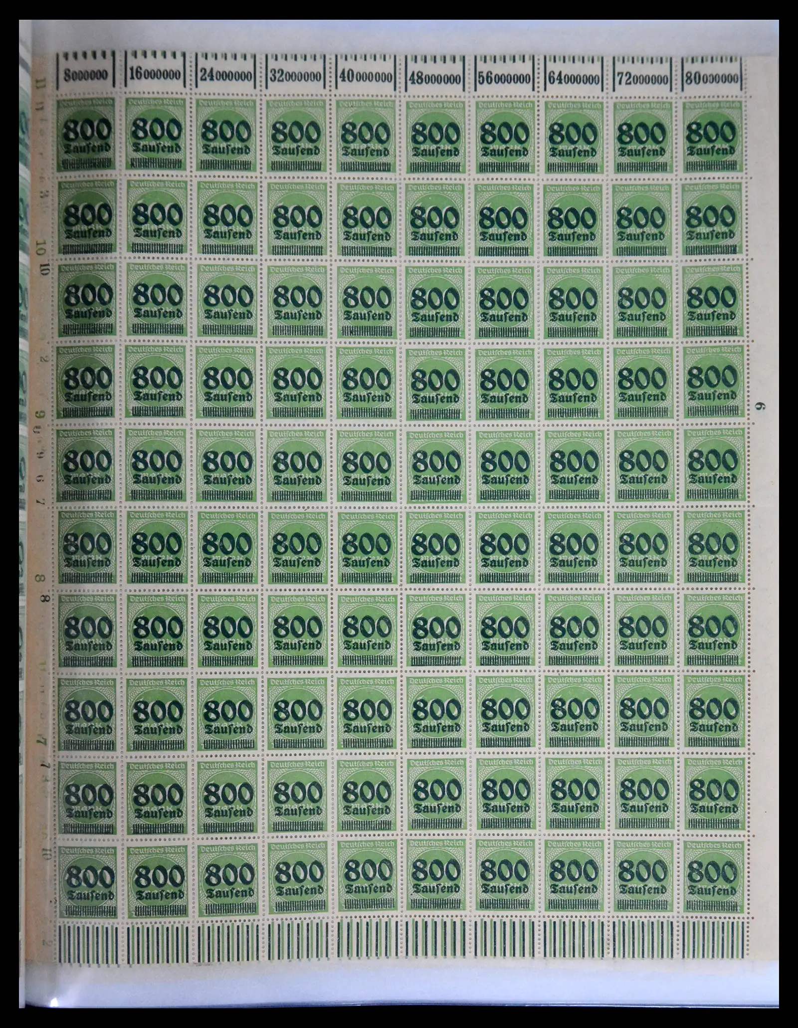 41677 0055 - Stamp collection 41677 German Reich infla 1921-1923.