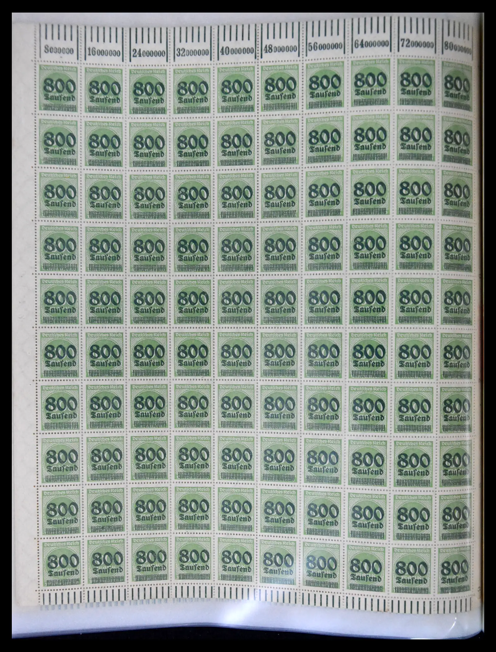 41677 0056 - Stamp collection 41677 German Reich infla 1921-1923.