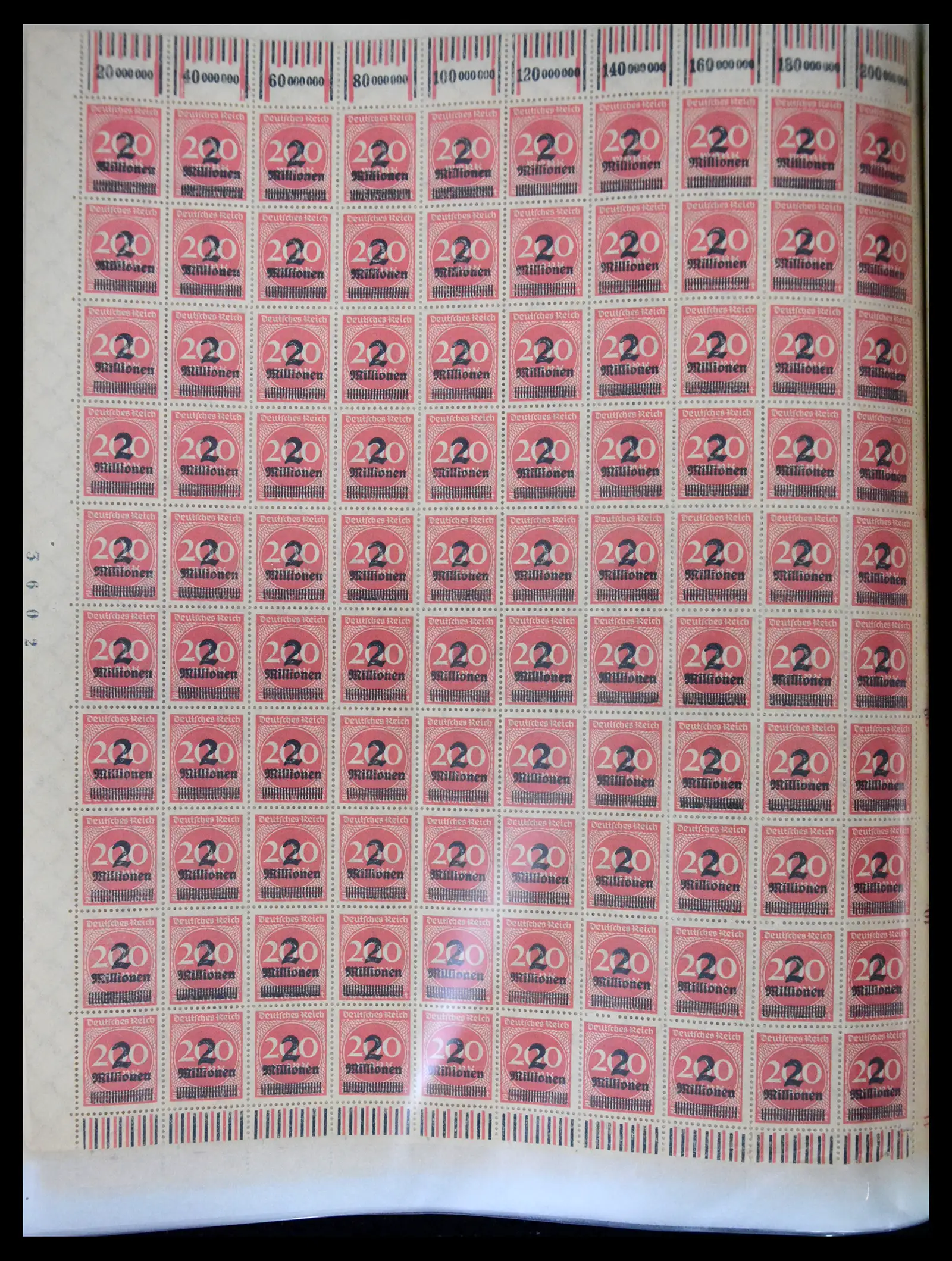 41677 0062 - Stamp collection 41677 German Reich infla 1921-1923.