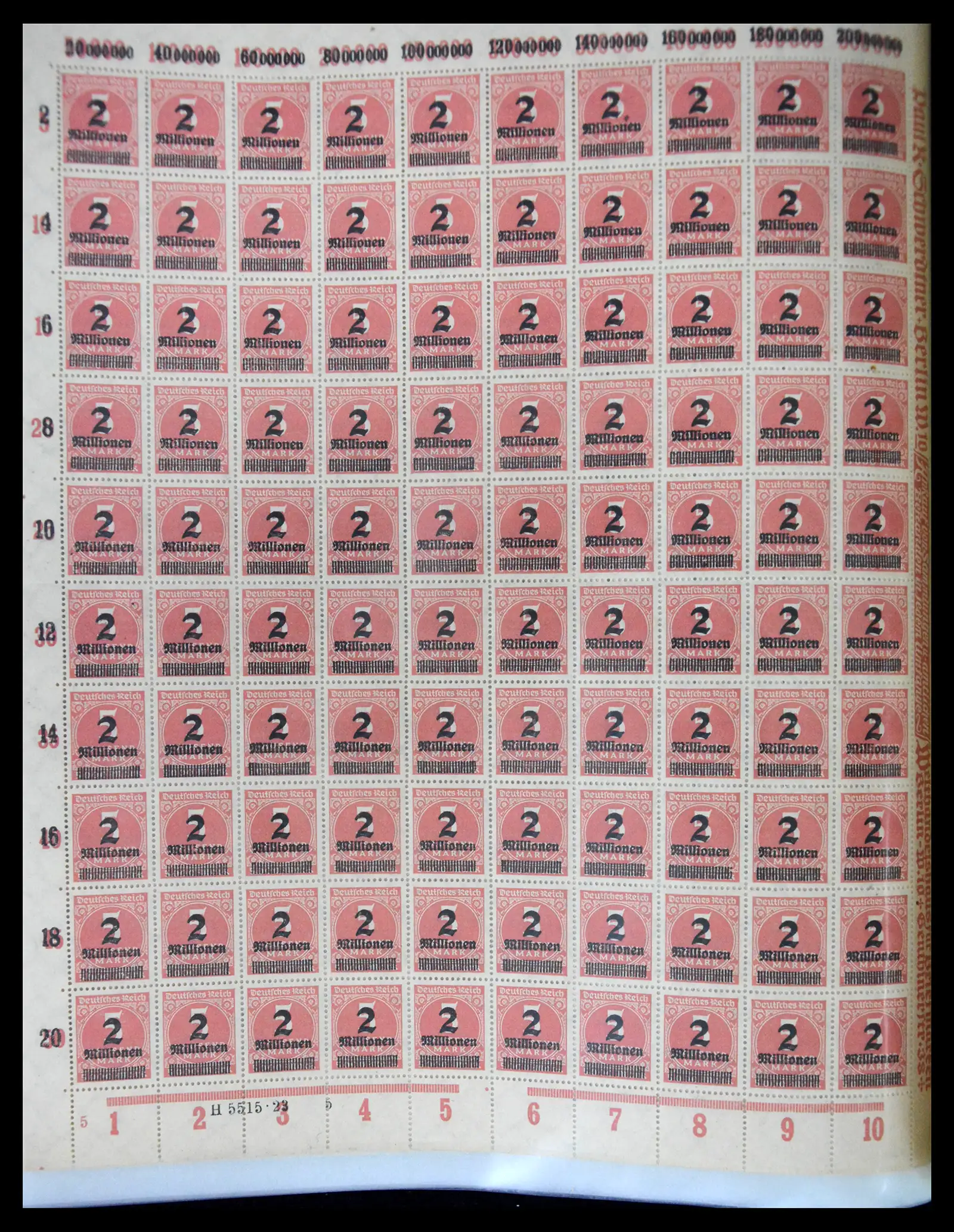 41677 0066 - Stamp collection 41677 German Reich infla 1921-1923.