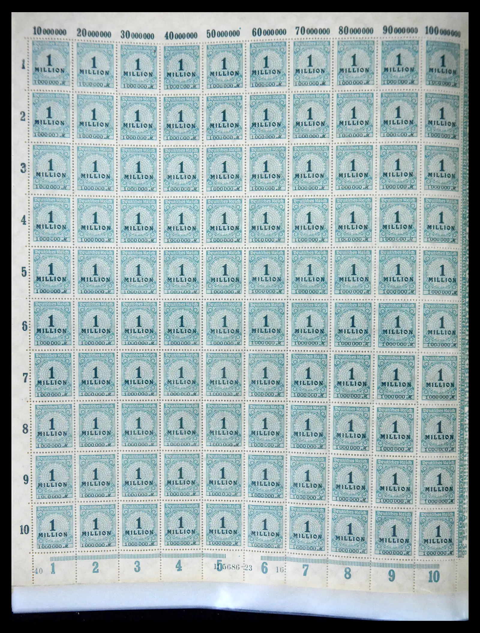 41677 0072 - Stamp collection 41677 German Reich infla 1921-1923.