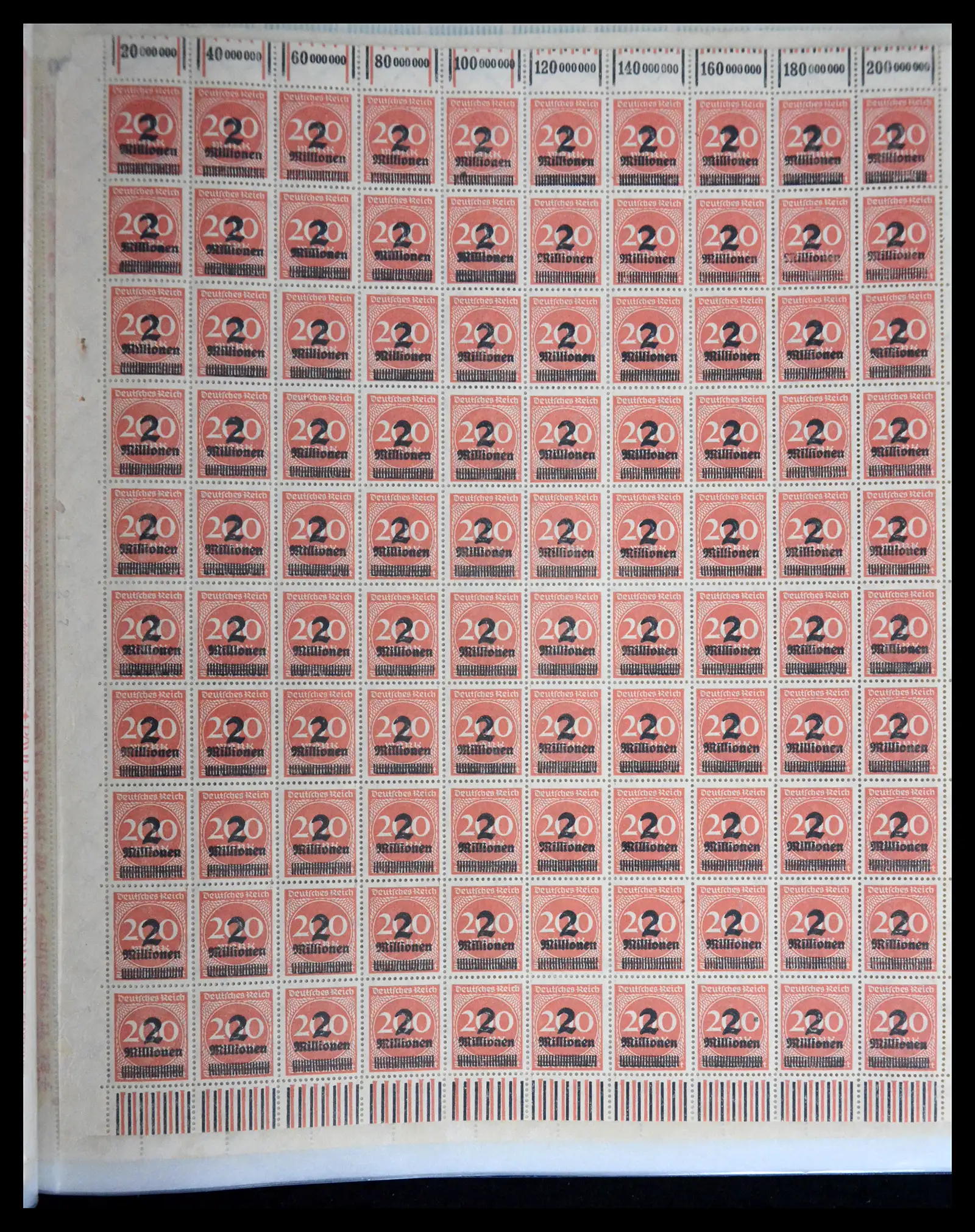 41677 0077 - Stamp collection 41677 German Reich infla 1921-1923.