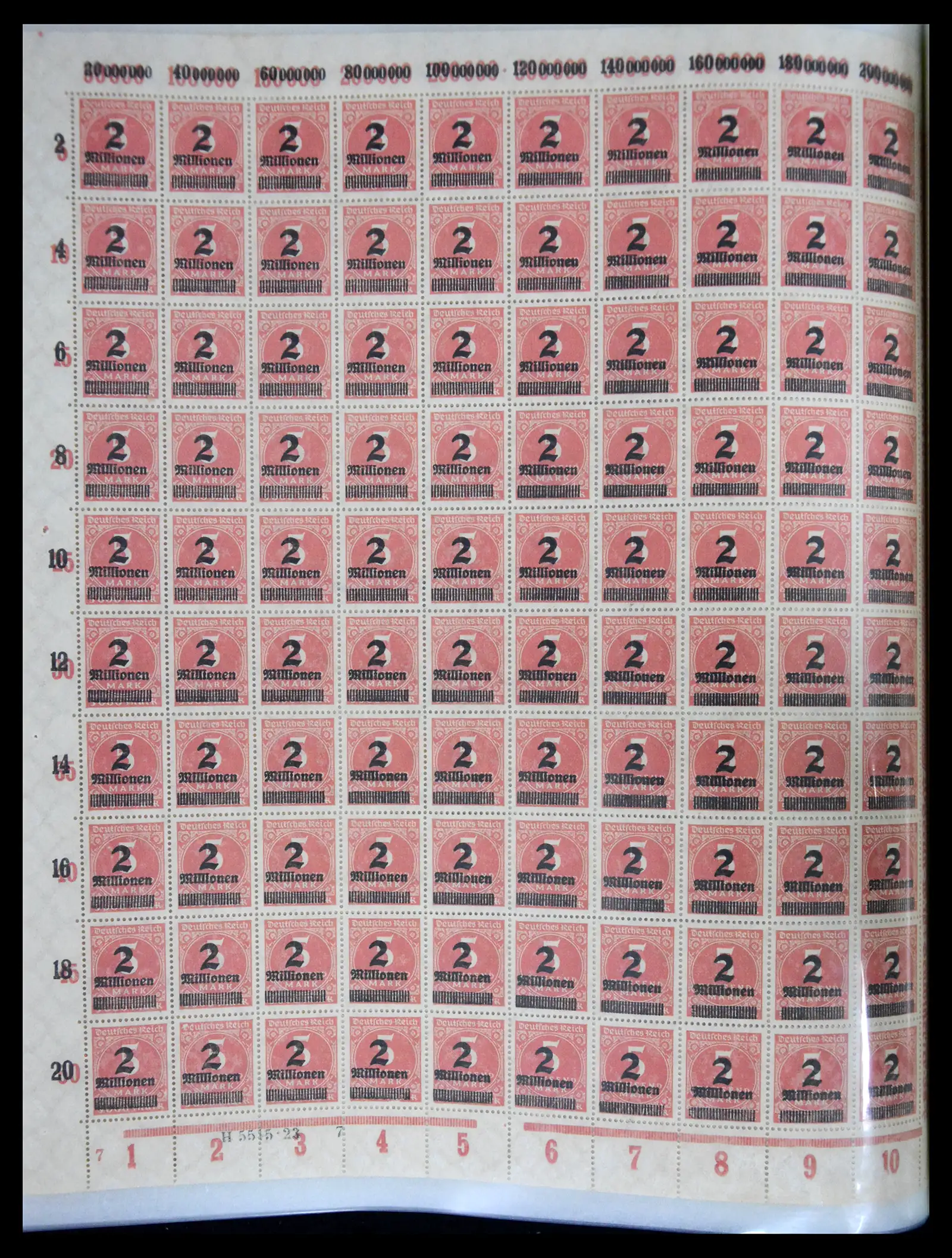 41677 0078 - Stamp collection 41677 German Reich infla 1921-1923.