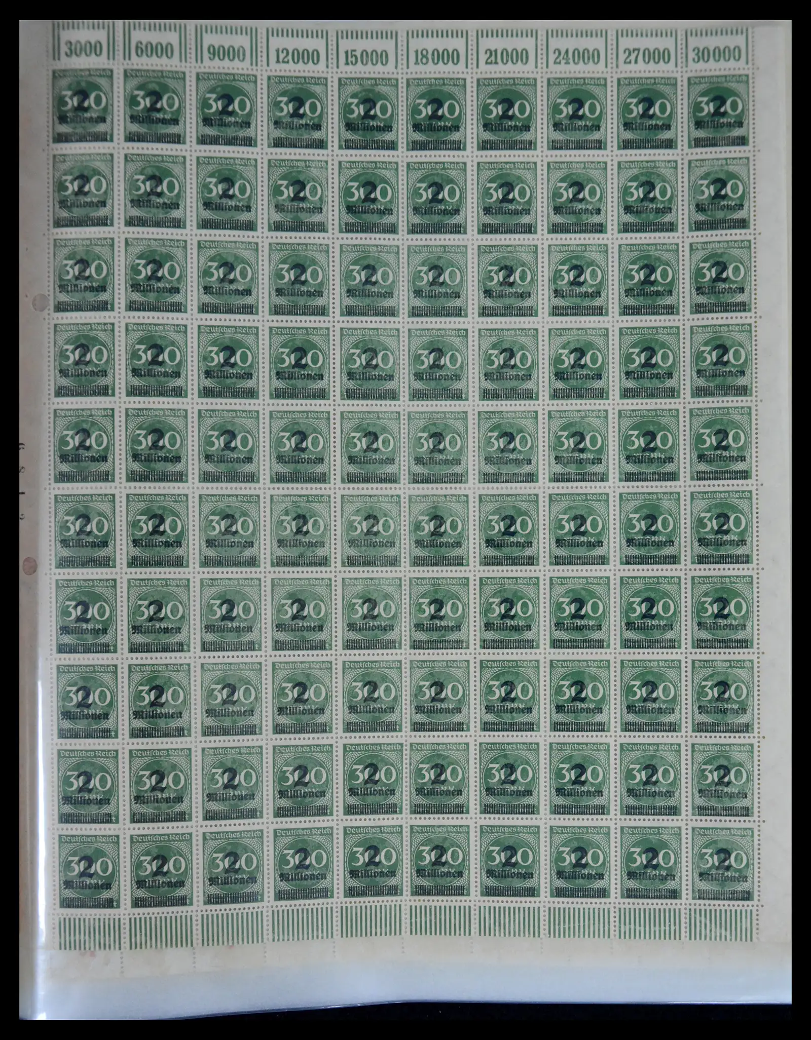 41677 0079 - Stamp collection 41677 German Reich infla 1921-1923.