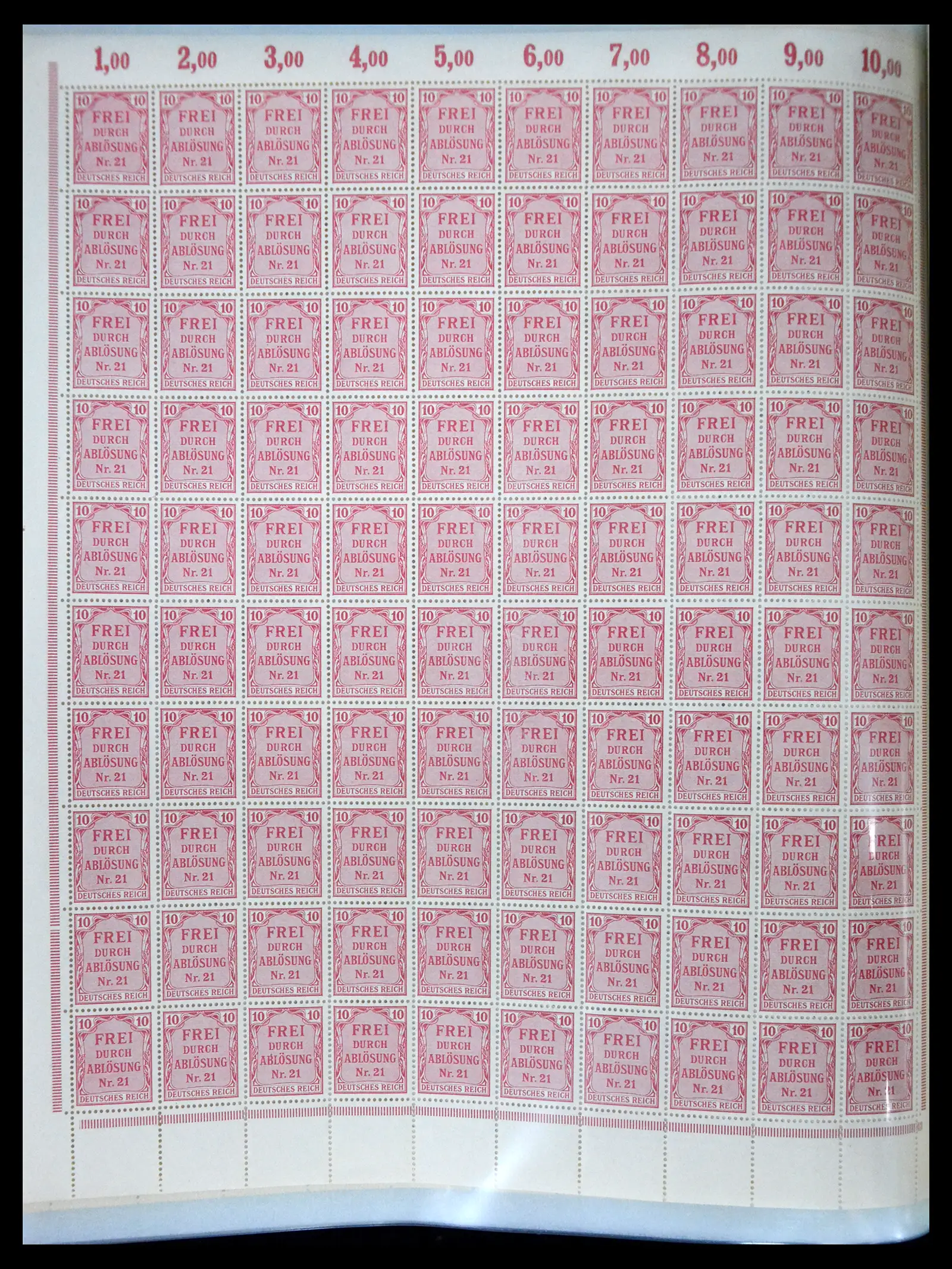 41677 0084 - Stamp collection 41677 German Reich infla 1921-1923.