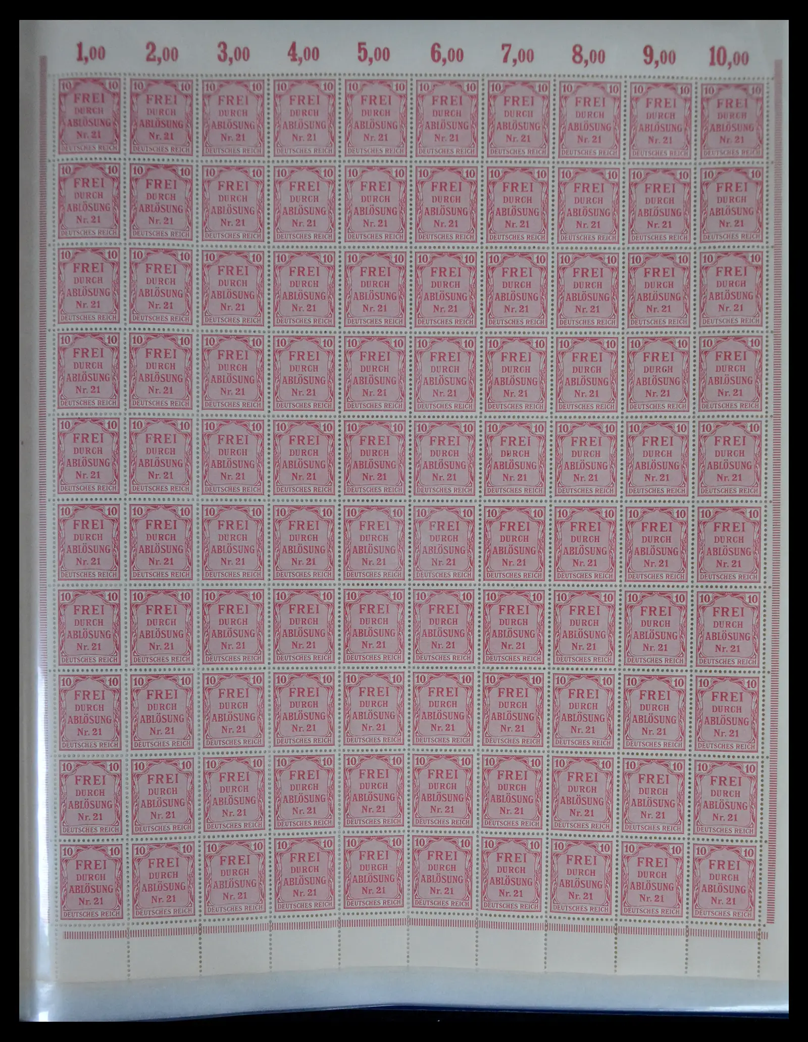 41677 0085 - Stamp collection 41677 German Reich infla 1921-1923.