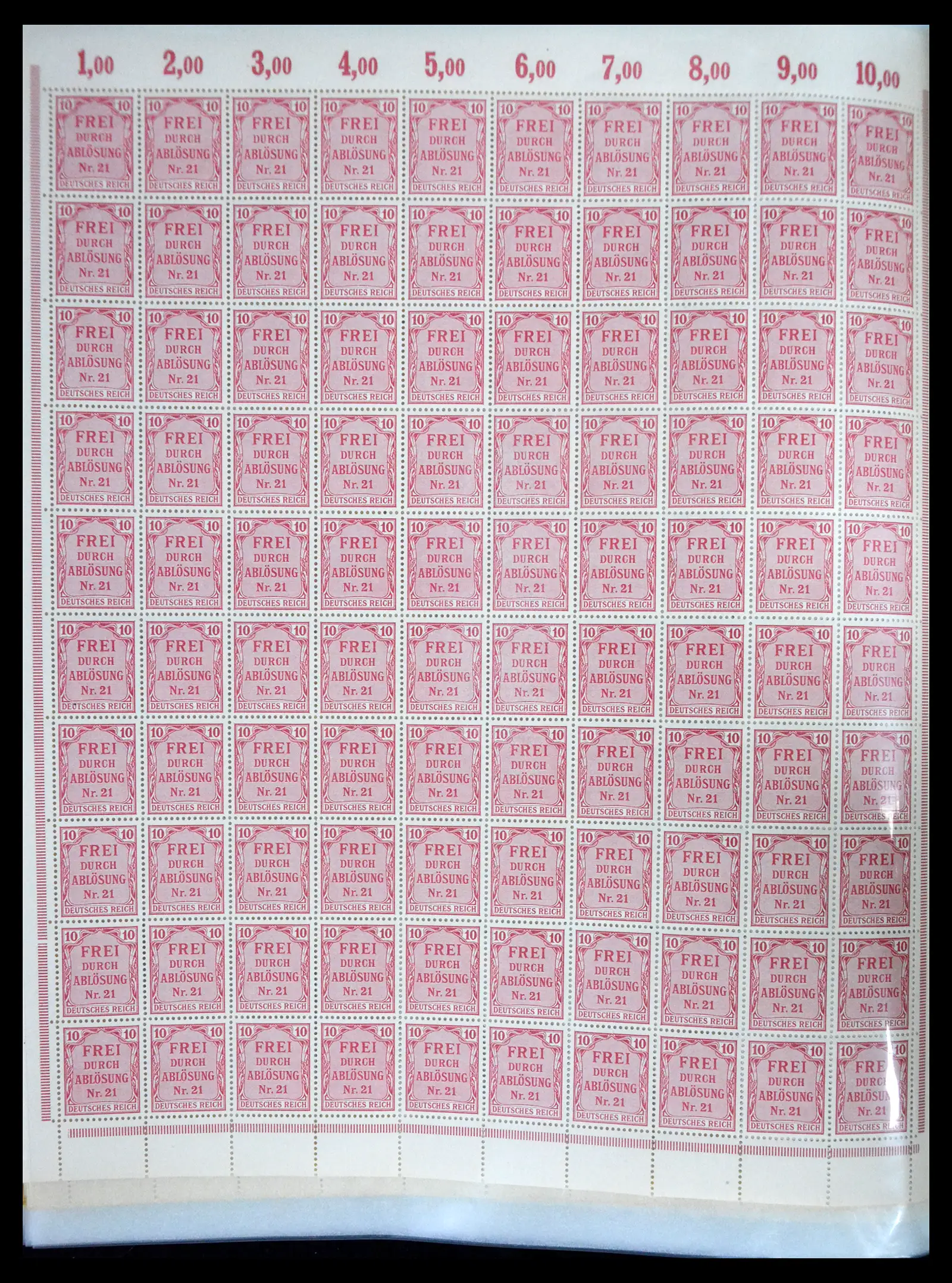 41677 0086 - Stamp collection 41677 German Reich infla 1921-1923.