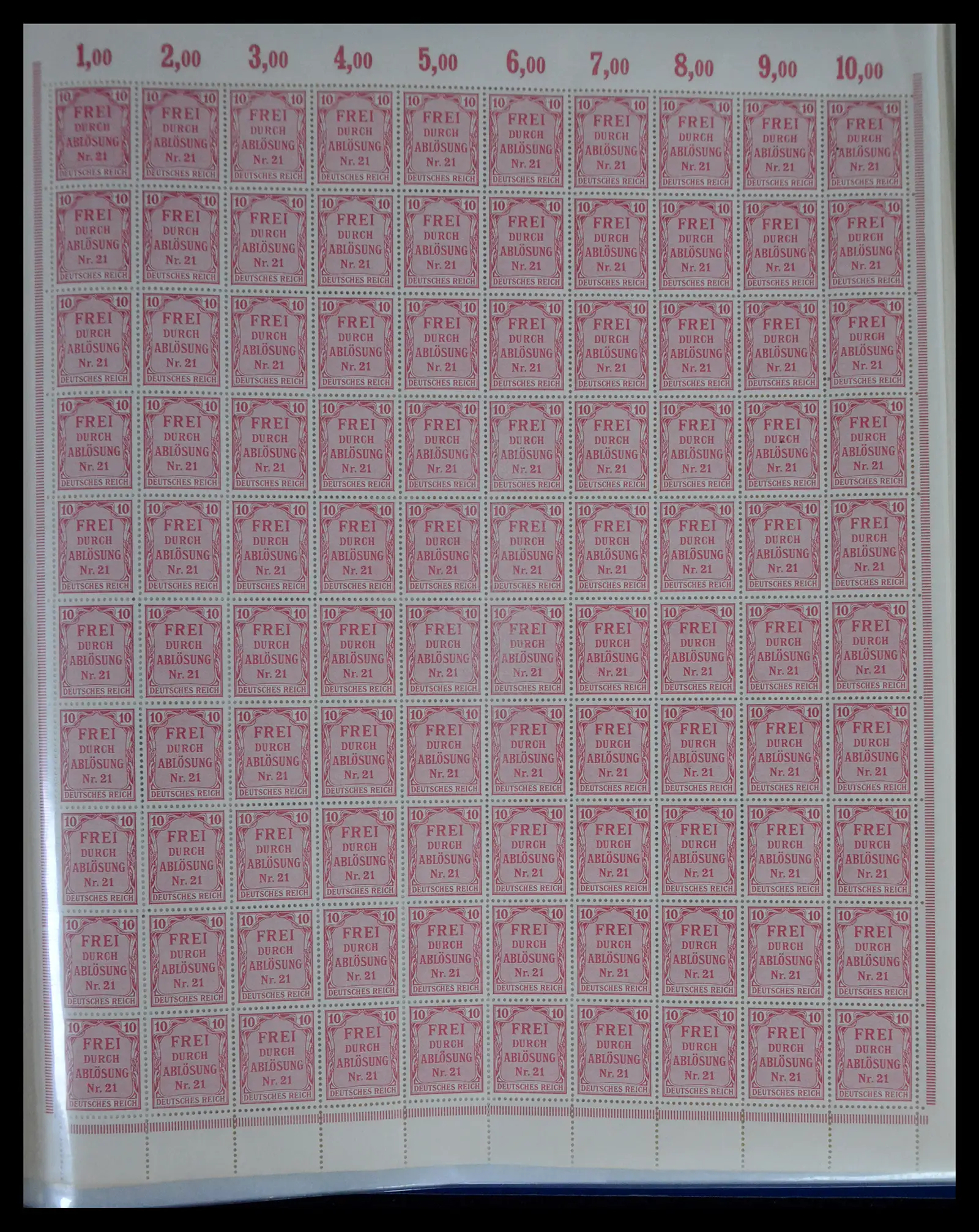 41677 0089 - Stamp collection 41677 German Reich infla 1921-1923.