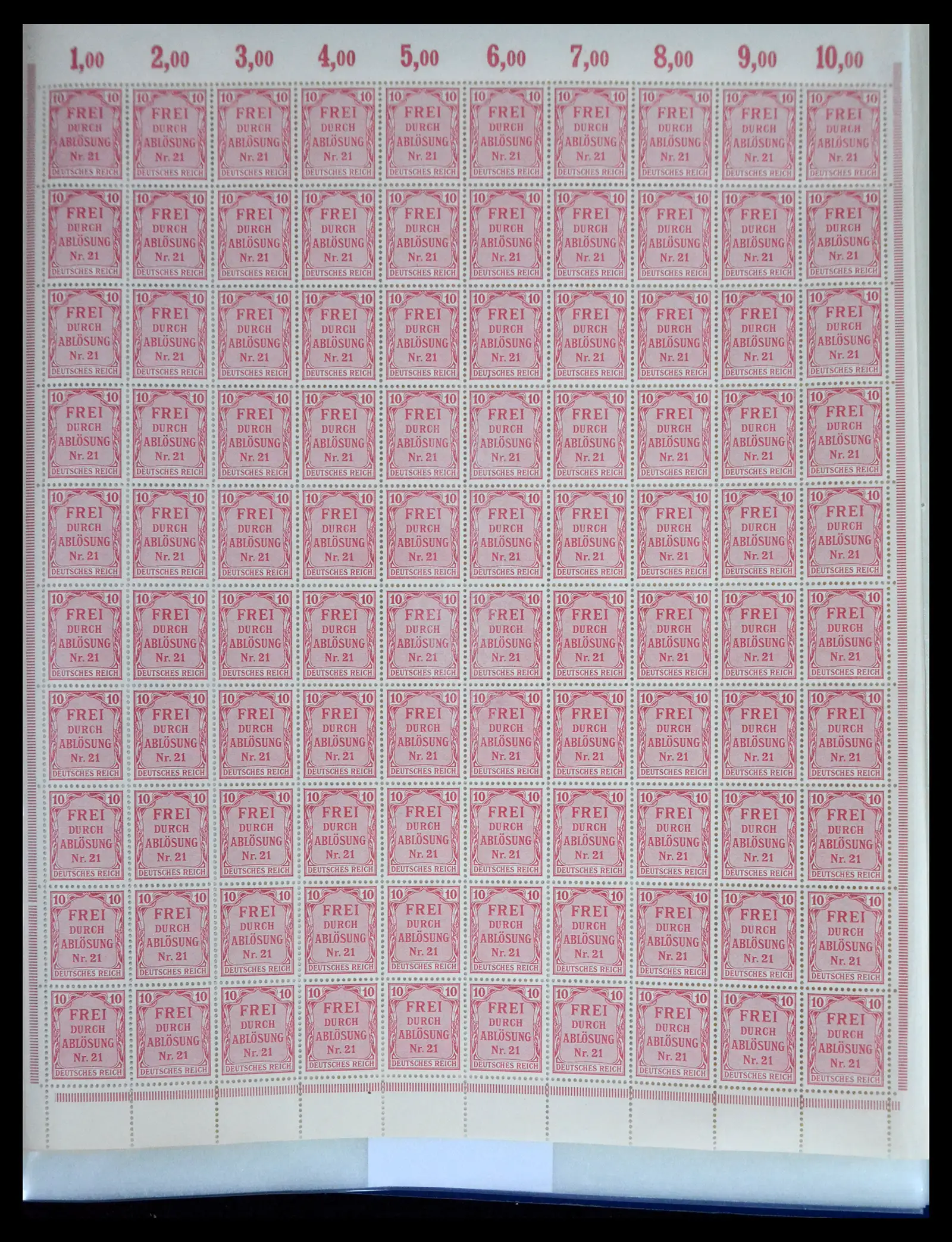 41677 0093 - Stamp collection 41677 German Reich infla 1921-1923.