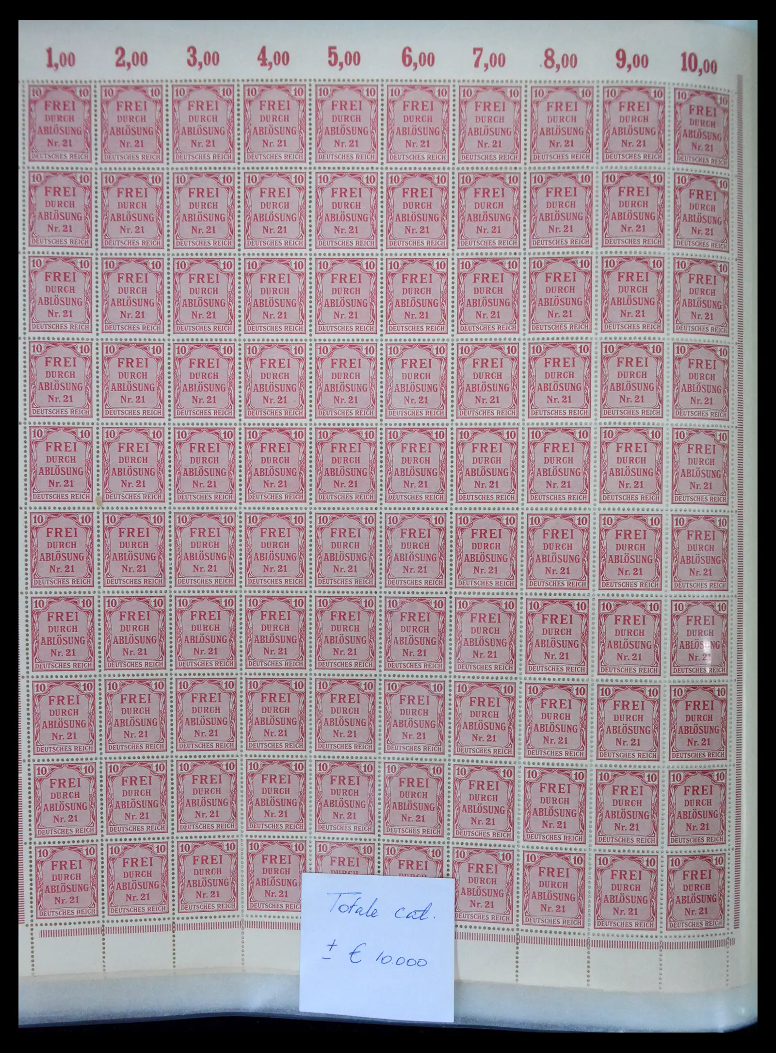 41677 0094 - Stamp collection 41677 German Reich infla 1921-1923.