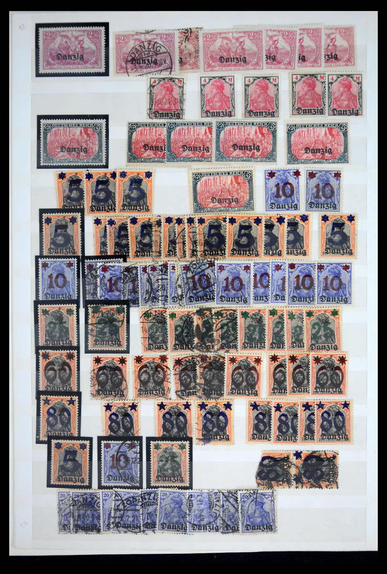 41679 0002 - Stamp collection 41679 Danzig 1920-1939.