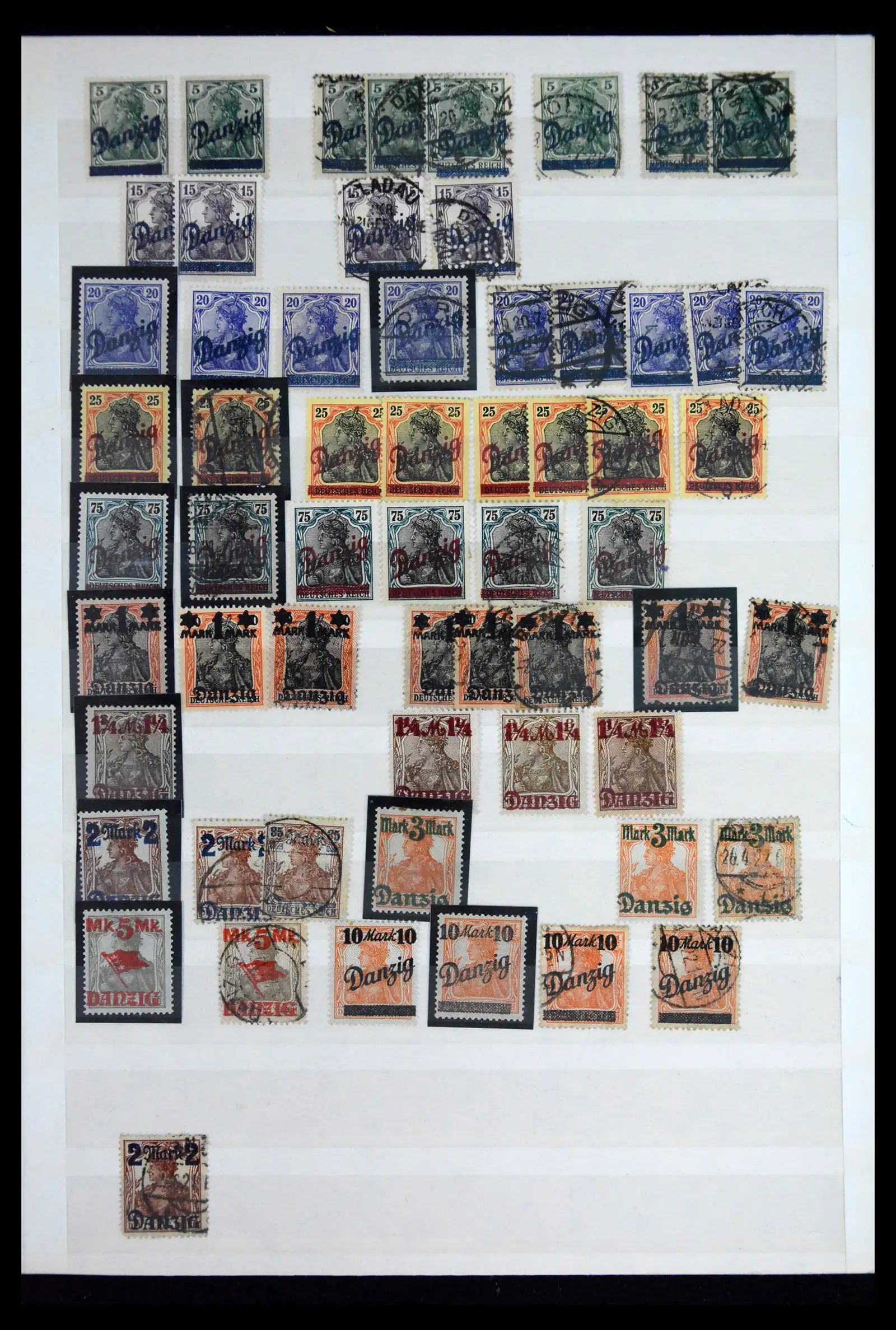 41679 0003 - Stamp collection 41679 Danzig 1920-1939.