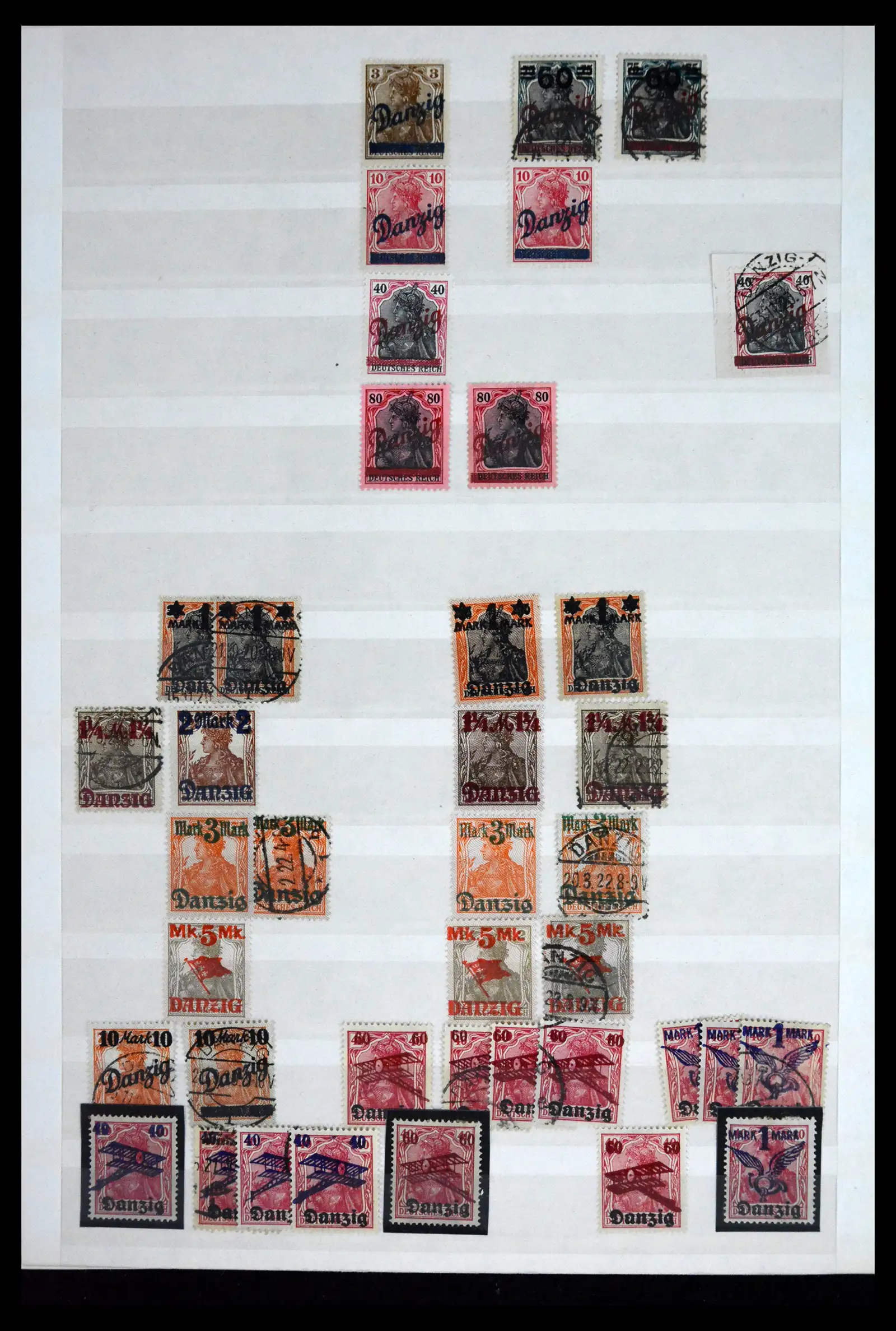 41679 0004 - Stamp collection 41679 Danzig 1920-1939.