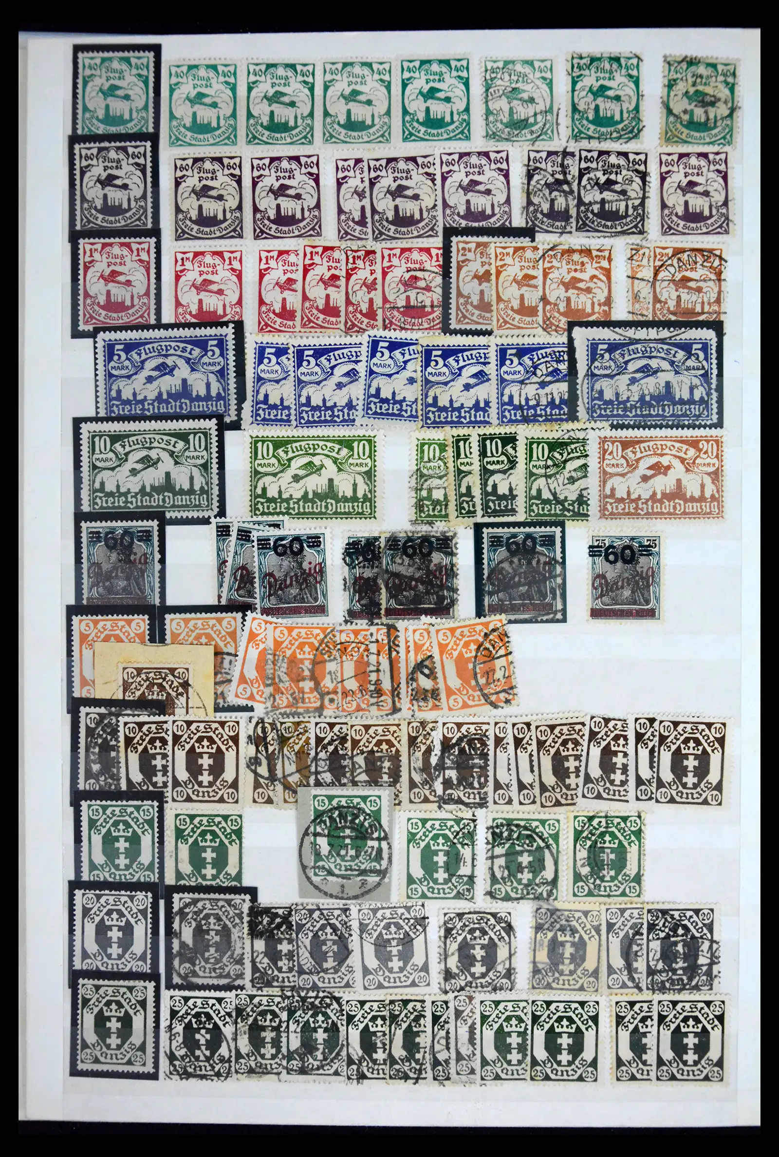 41679 0006 - Stamp collection 41679 Danzig 1920-1939.
