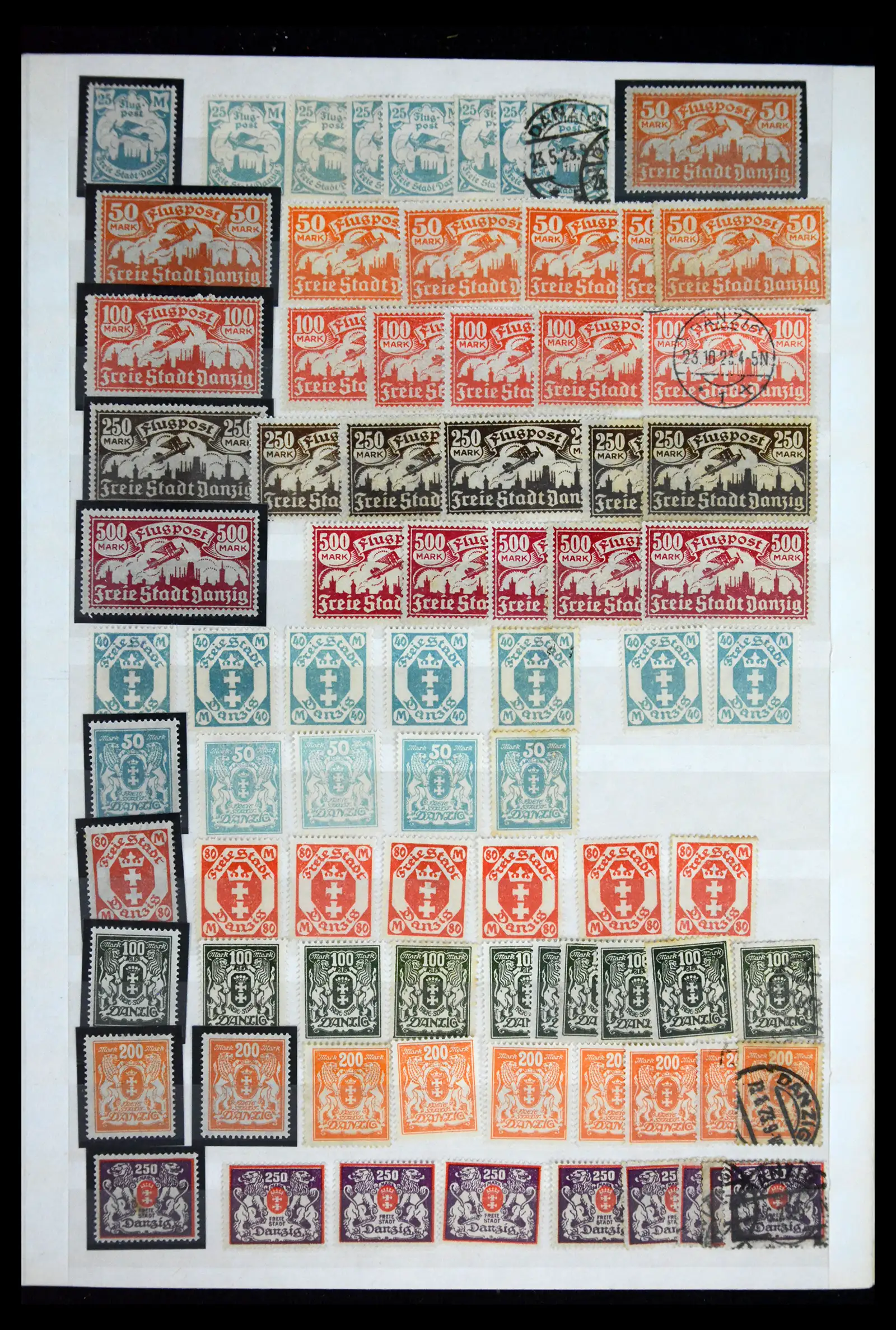 41679 0011 - Stamp collection 41679 Danzig 1920-1939.