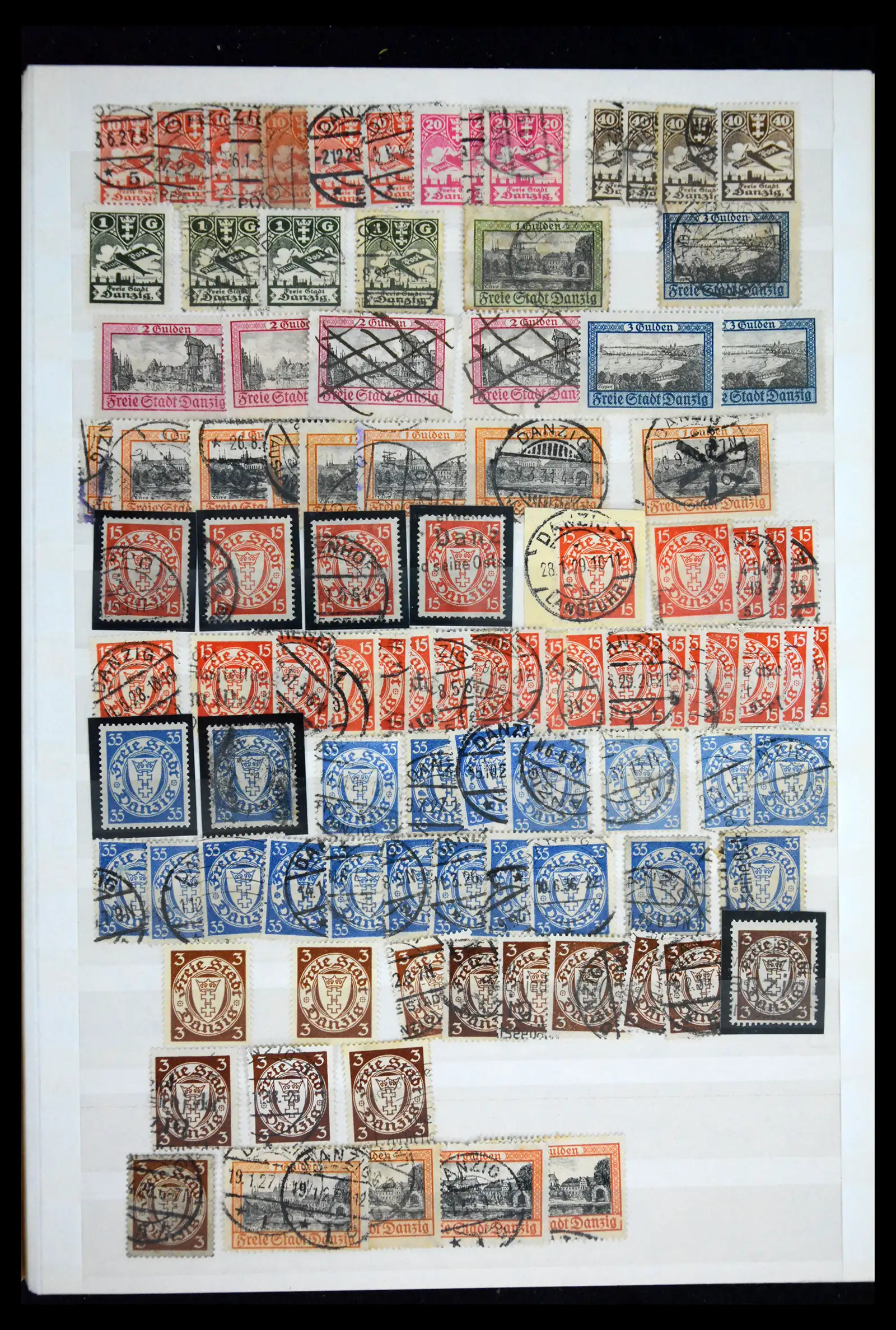 41679 0017 - Stamp collection 41679 Danzig 1920-1939.