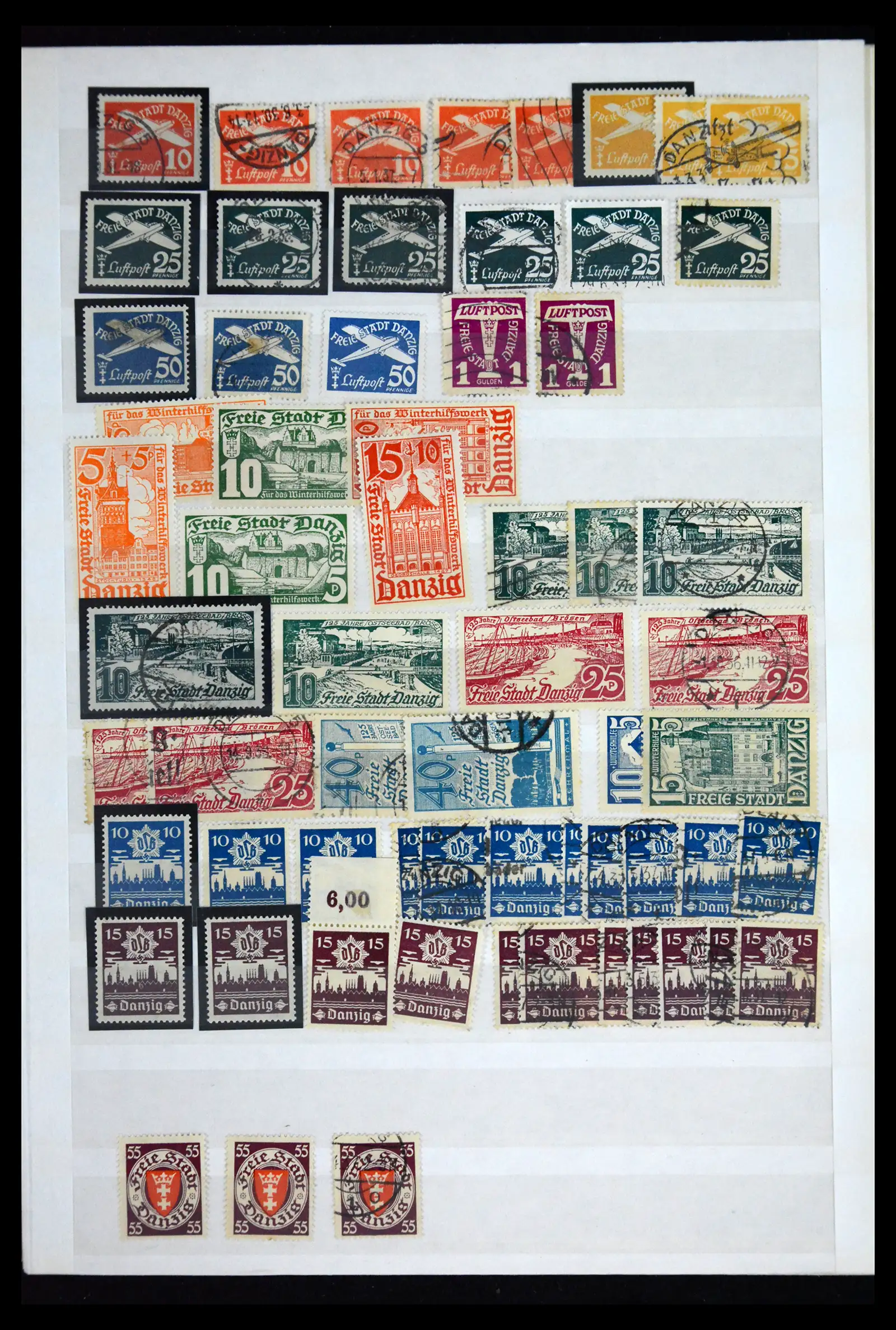41679 0019 - Stamp collection 41679 Danzig 1920-1939.