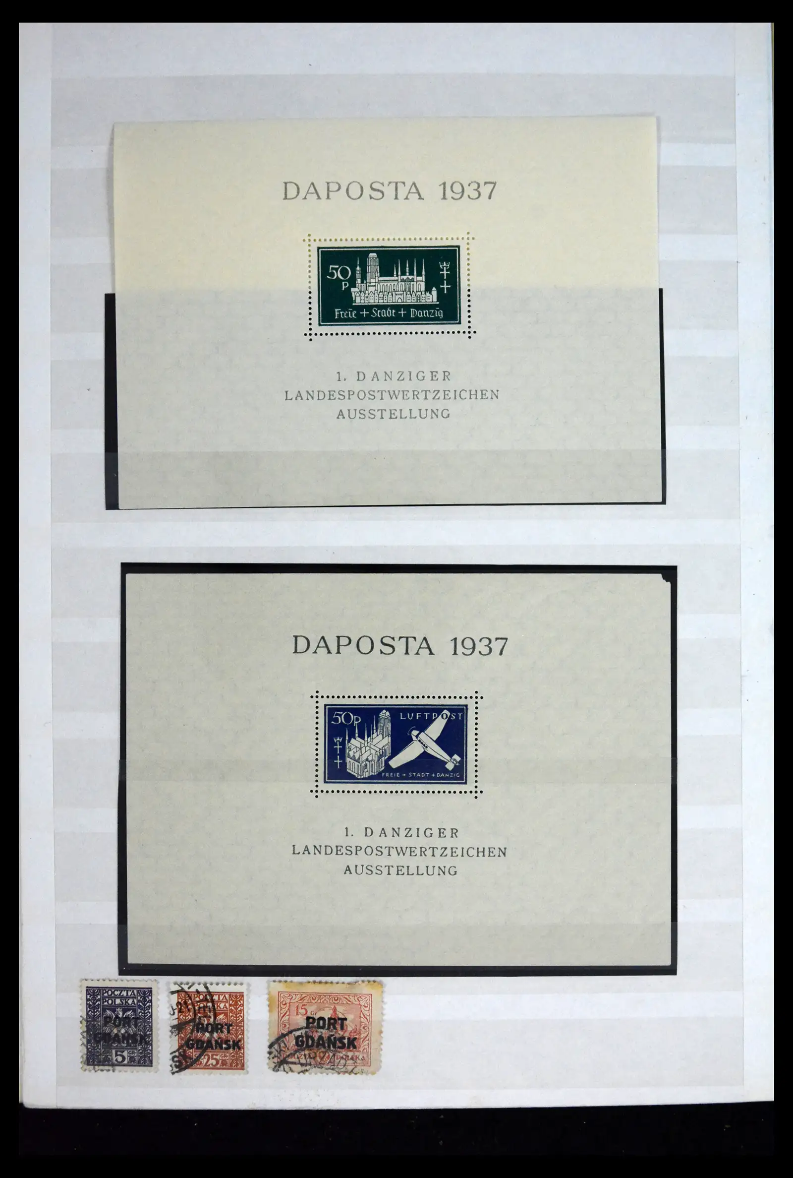 41679 0024 - Stamp collection 41679 Danzig 1920-1939.