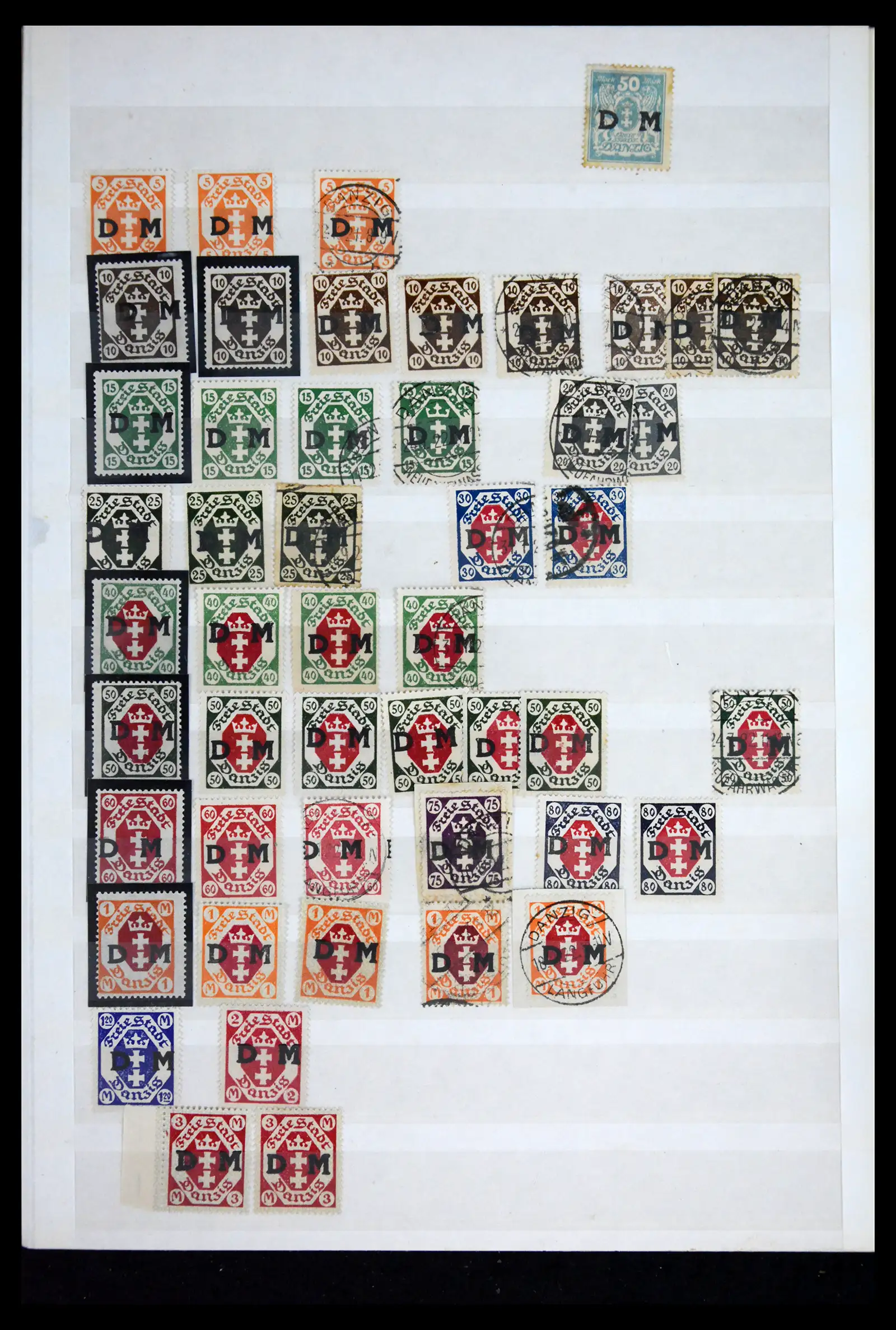 41679 0025 - Stamp collection 41679 Danzig 1920-1939.