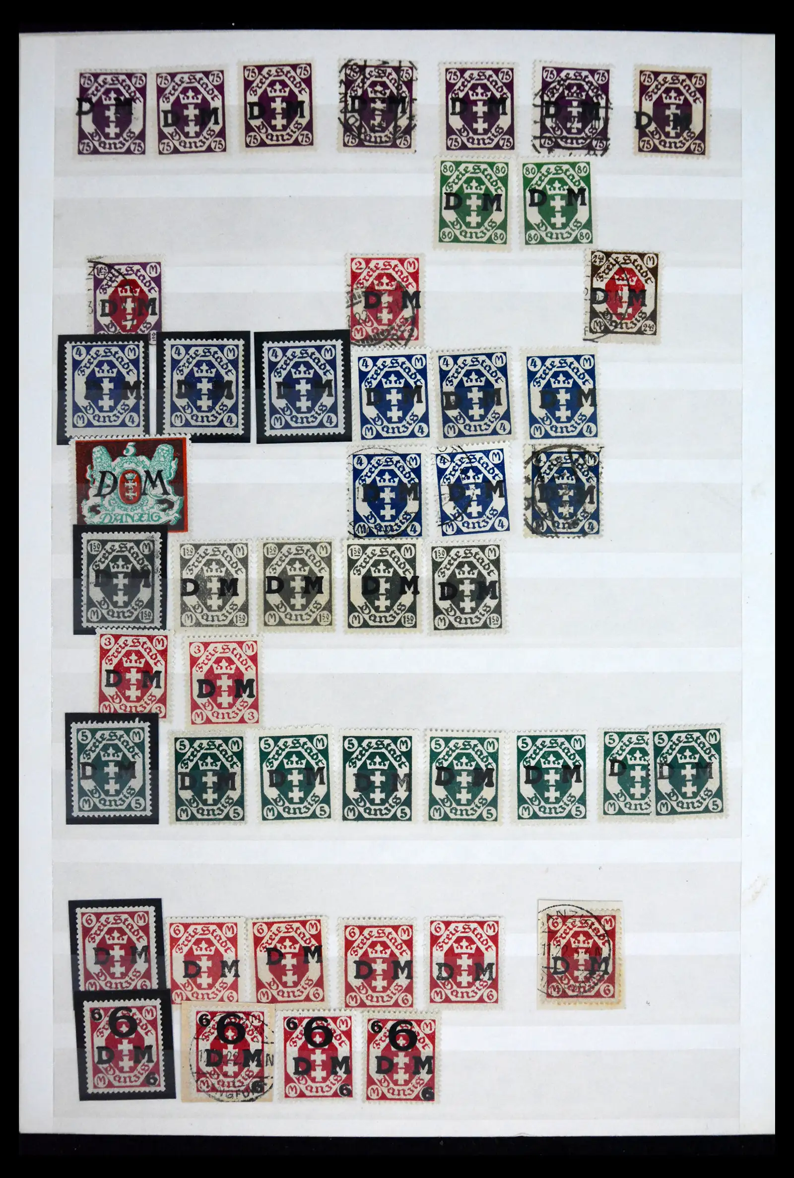 41679 0026 - Stamp collection 41679 Danzig 1920-1939.