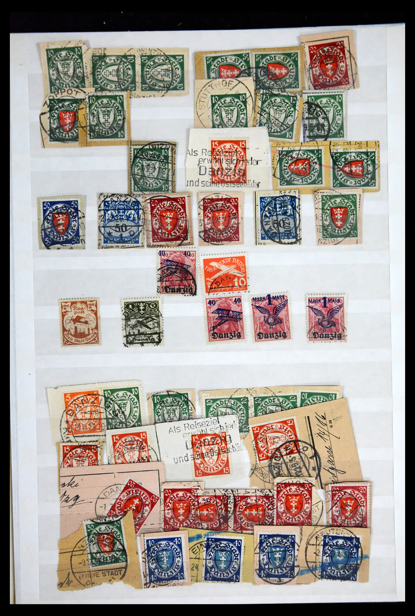 41679 0031 - Stamp collection 41679 Danzig 1920-1939.