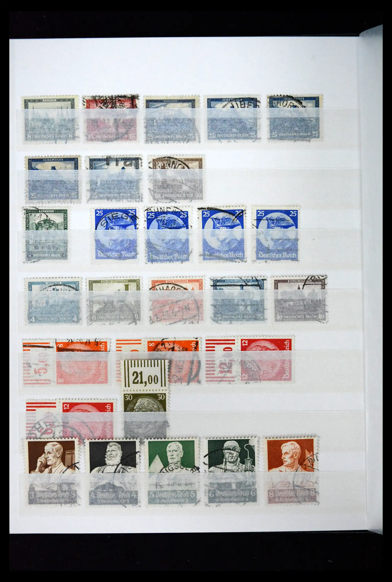 41681 0004 - Stamp collection 41681 German Reich 1872-1945.