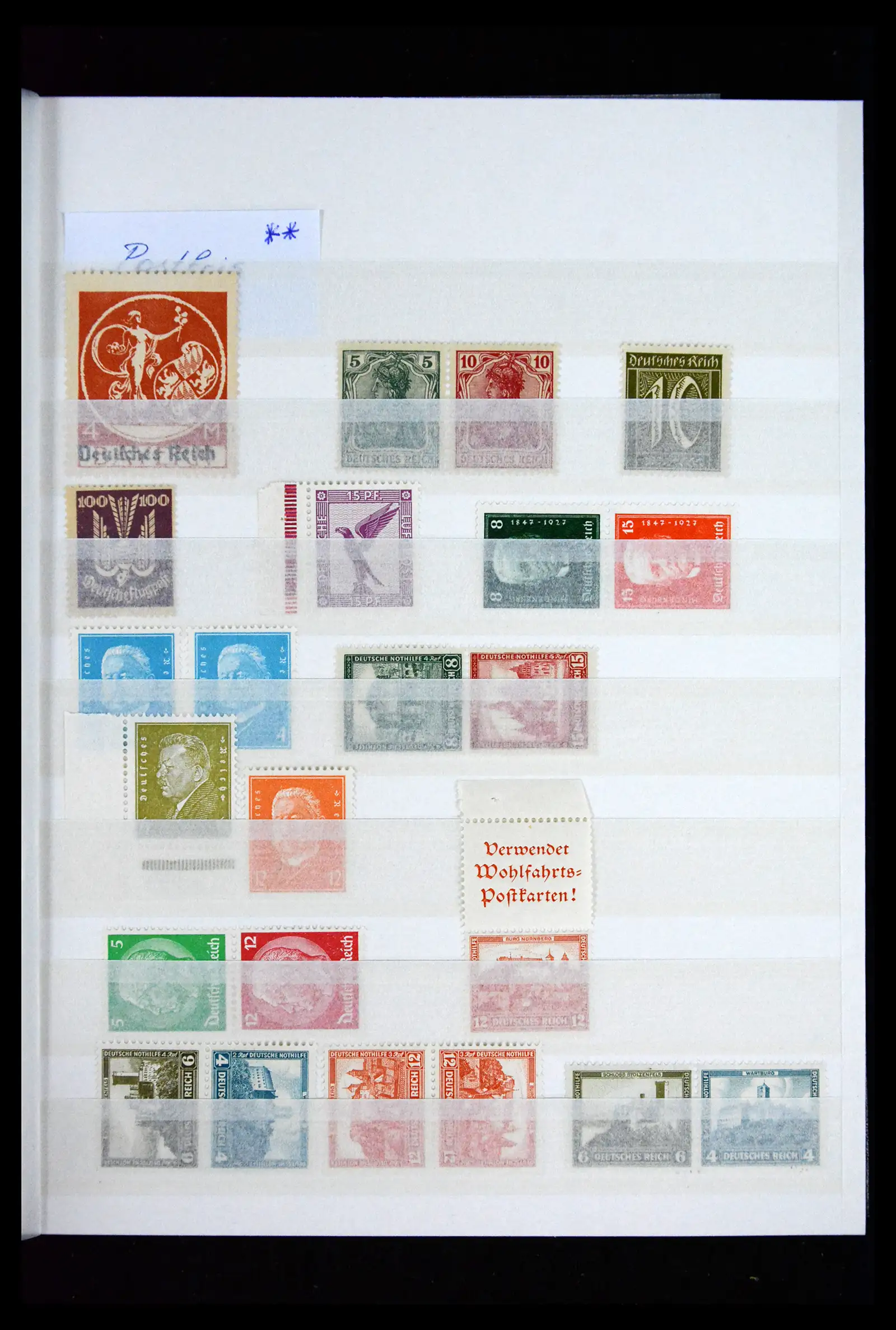 41681 0011 - Stamp collection 41681 German Reich 1872-1945.