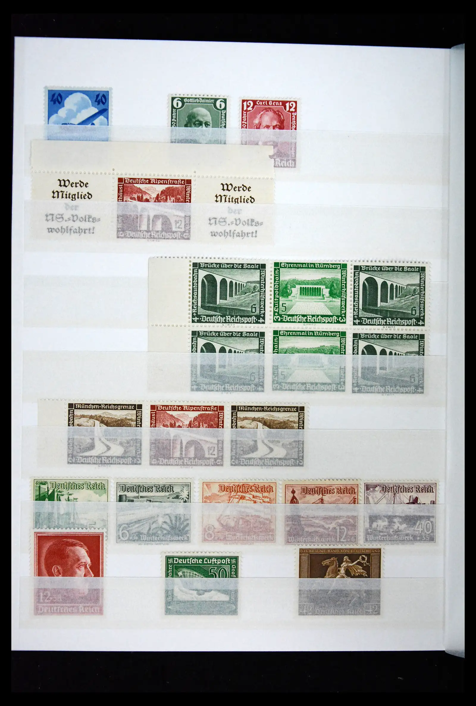 41681 0014 - Stamp collection 41681 German Reich 1872-1945.