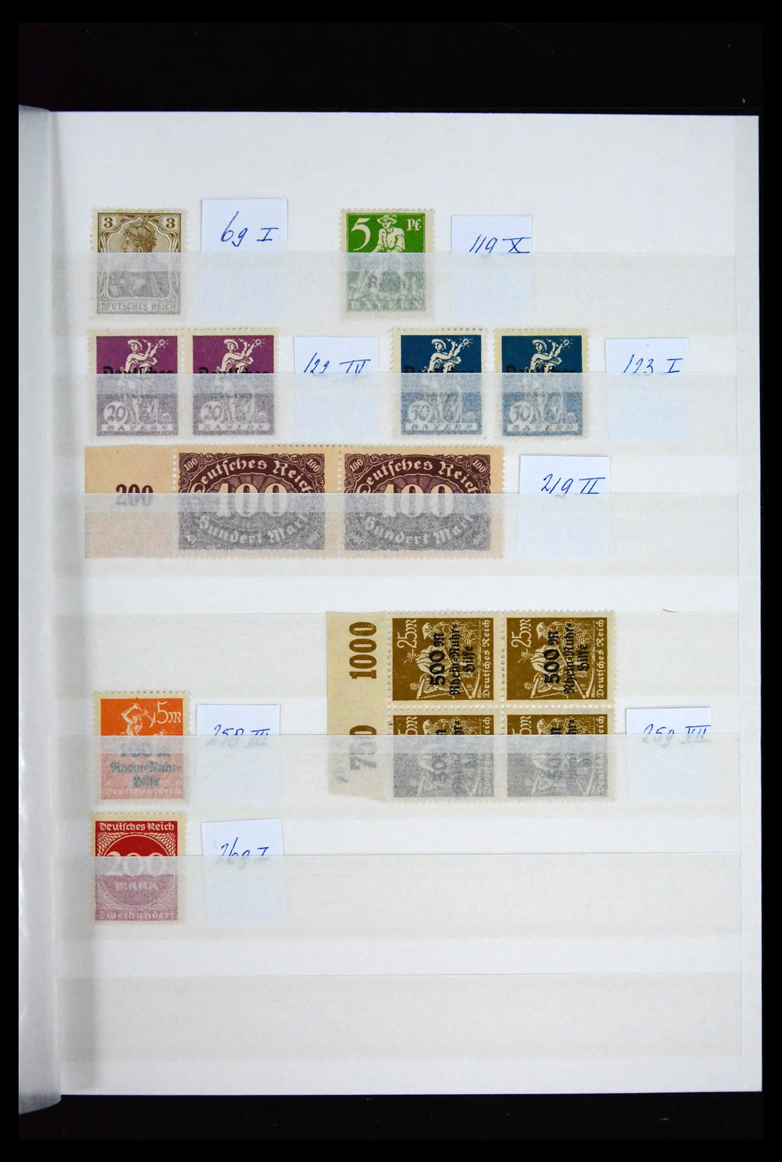 41681 0021 - Stamp collection 41681 German Reich 1872-1945.