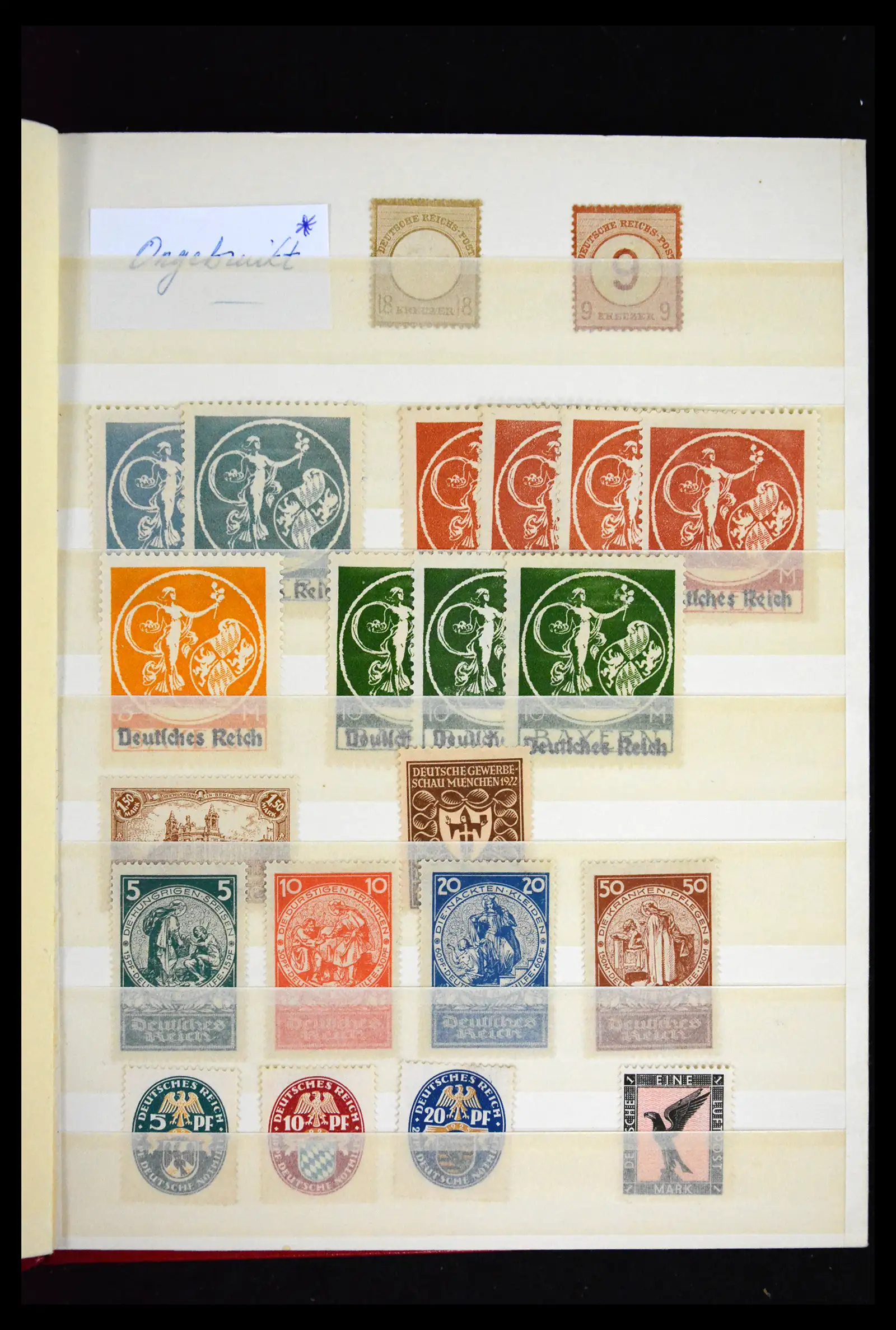 41681 0023 - Stamp collection 41681 German Reich 1872-1945.