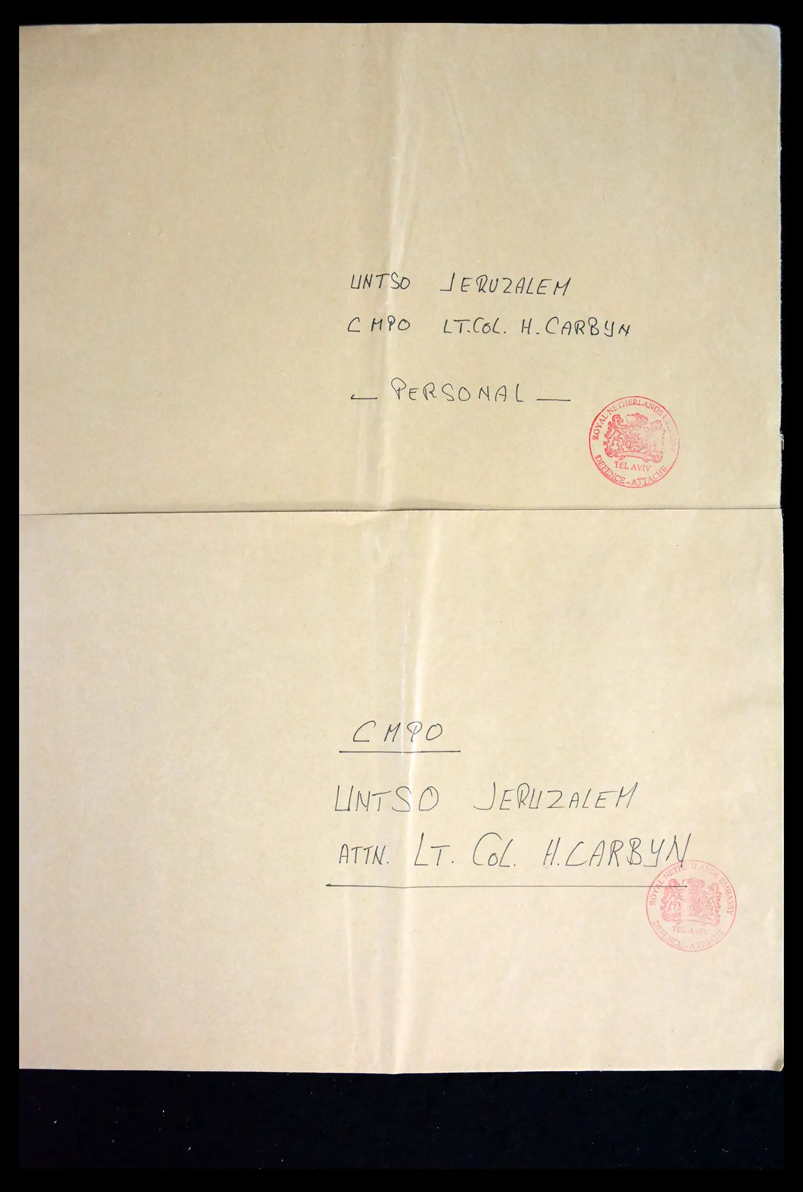 41682 0023 - Postzegelverzameling 41682 Nederland brieven VN vredesmissies 1979-1999.