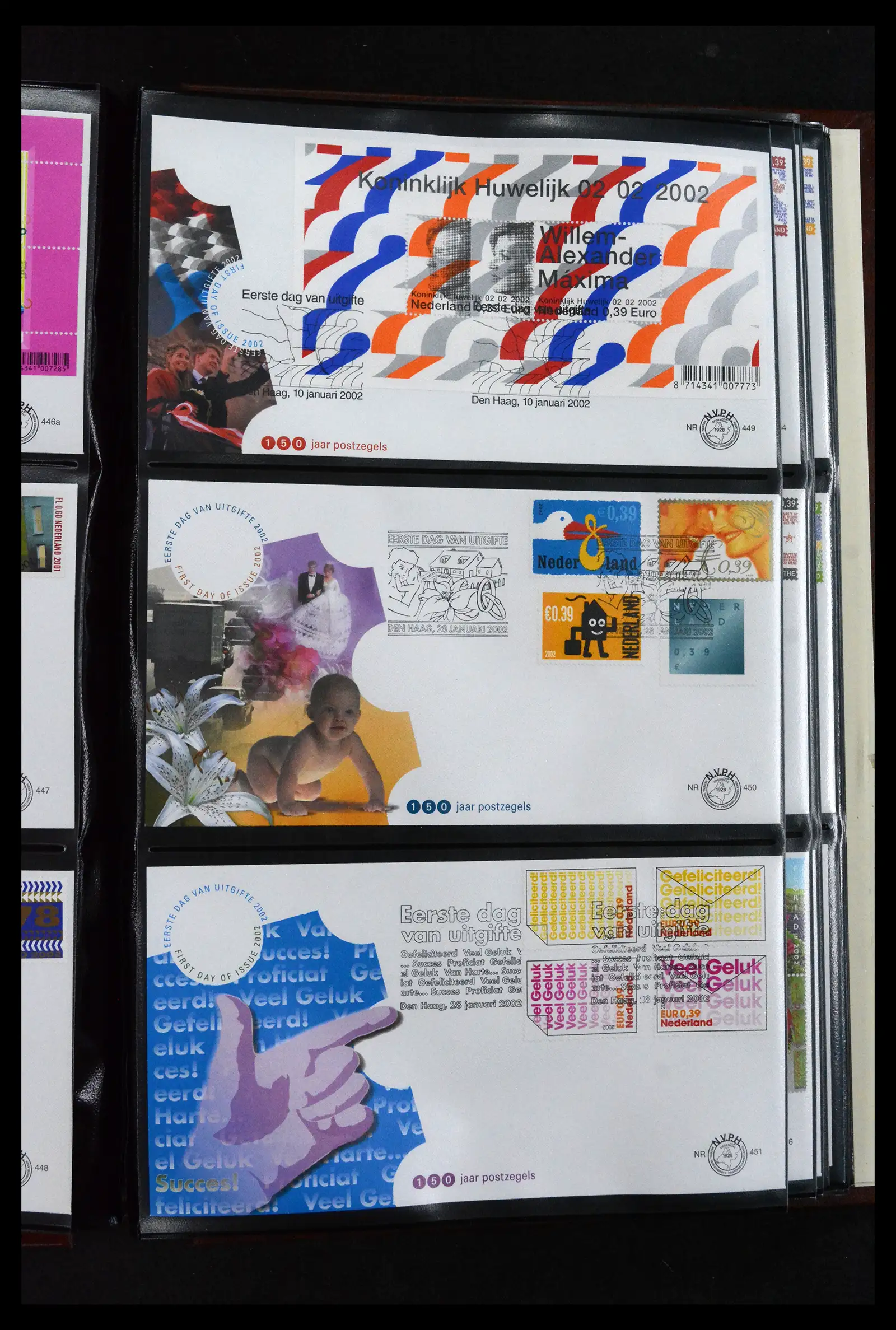 41683 0017 - Postzegelverzameling 41683 Nederland fdc's 2001-2013.