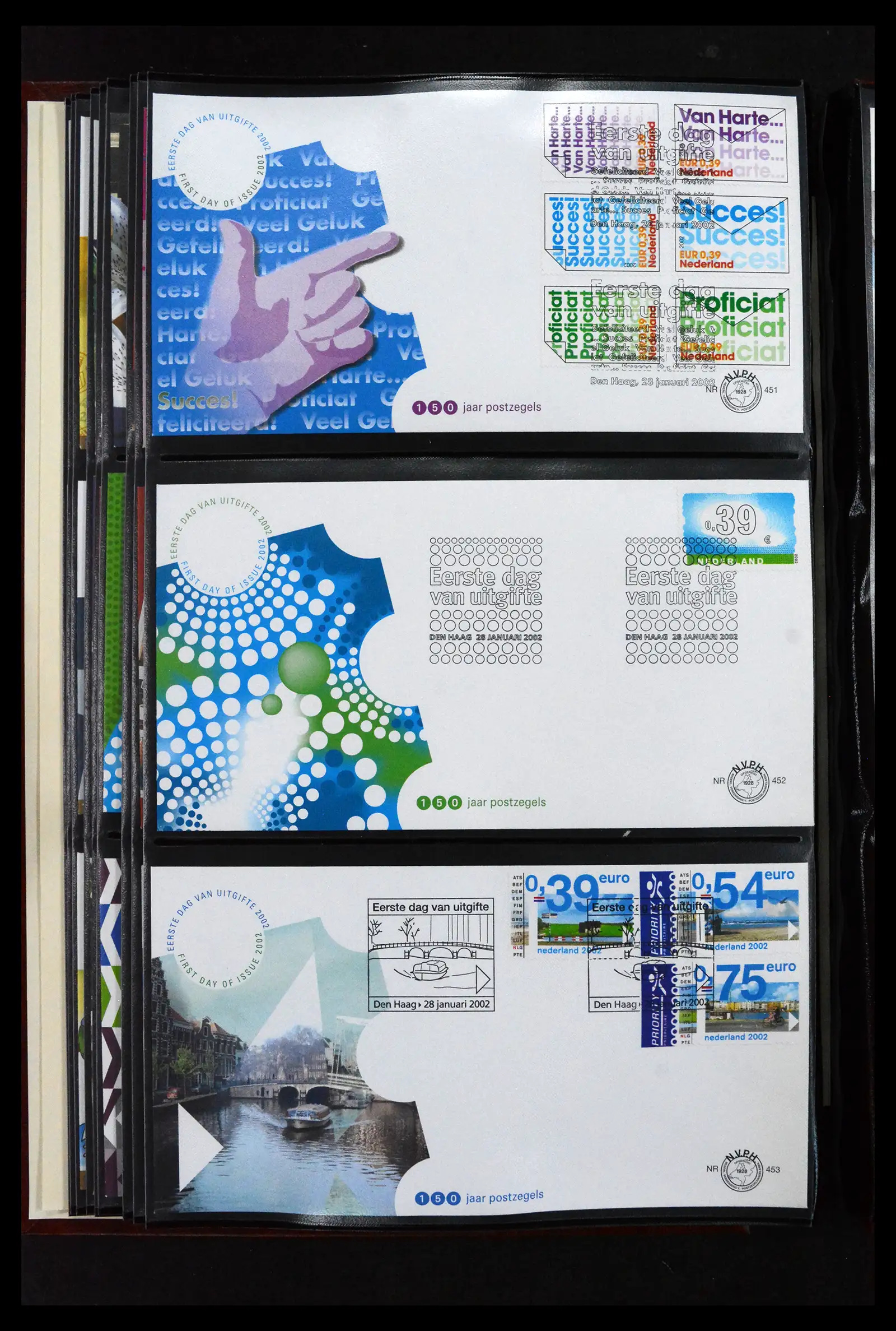 41683 0018 - Postzegelverzameling 41683 Nederland fdc's 2001-2013.