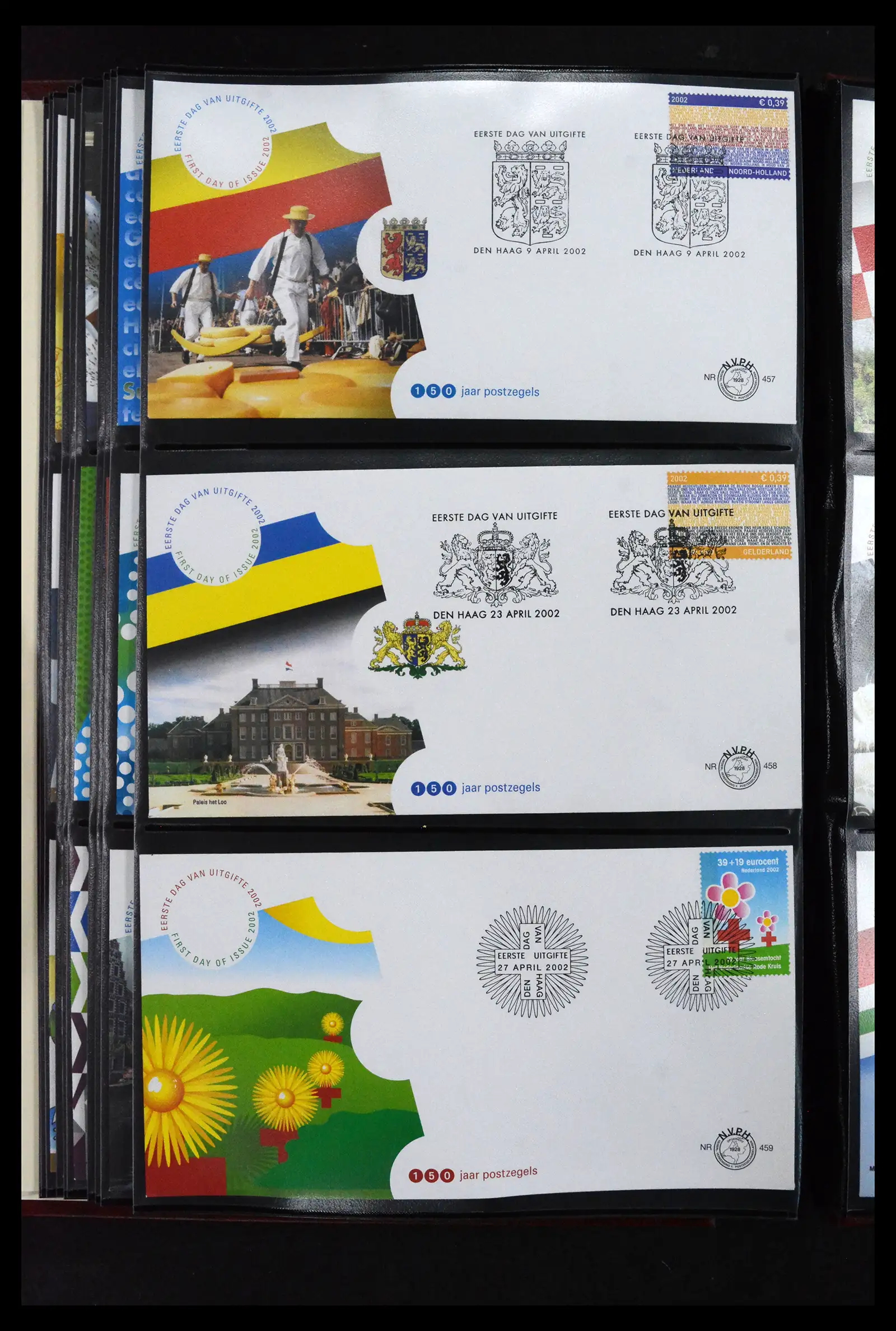 41683 0020 - Postzegelverzameling 41683 Nederland fdc's 2001-2013.