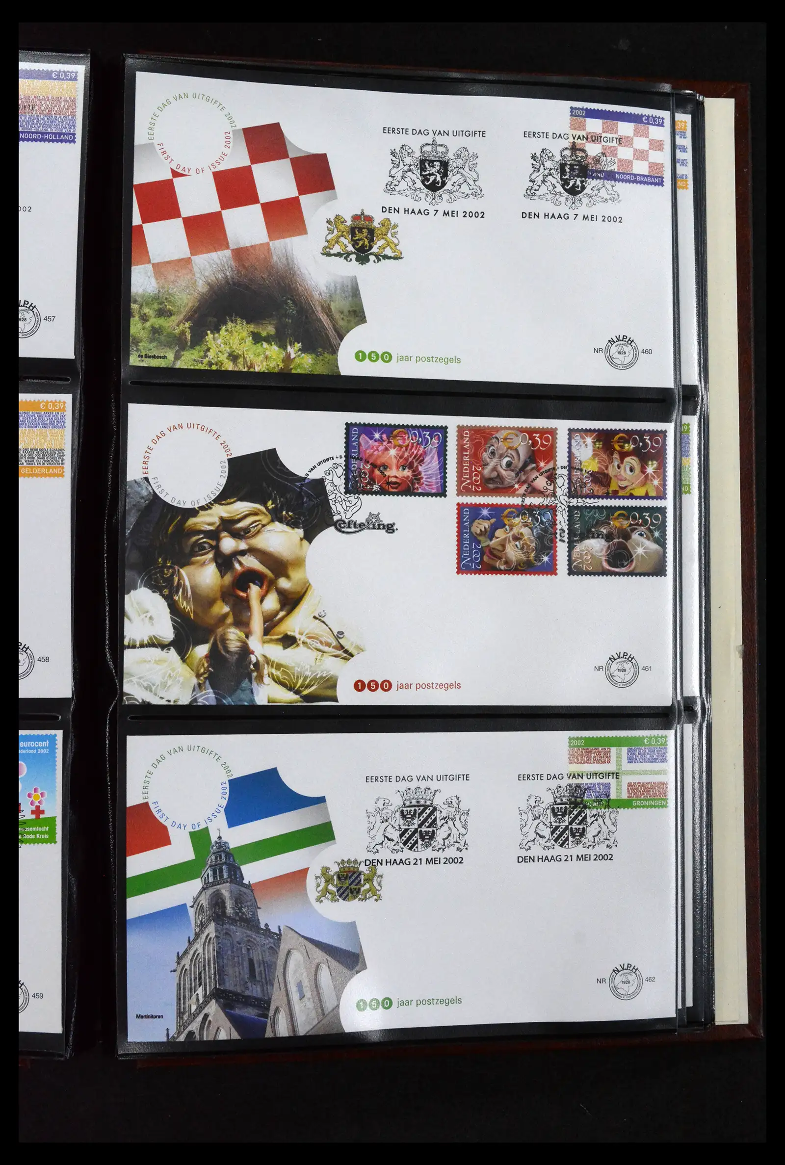 41683 0021 - Postzegelverzameling 41683 Nederland fdc's 2001-2013.