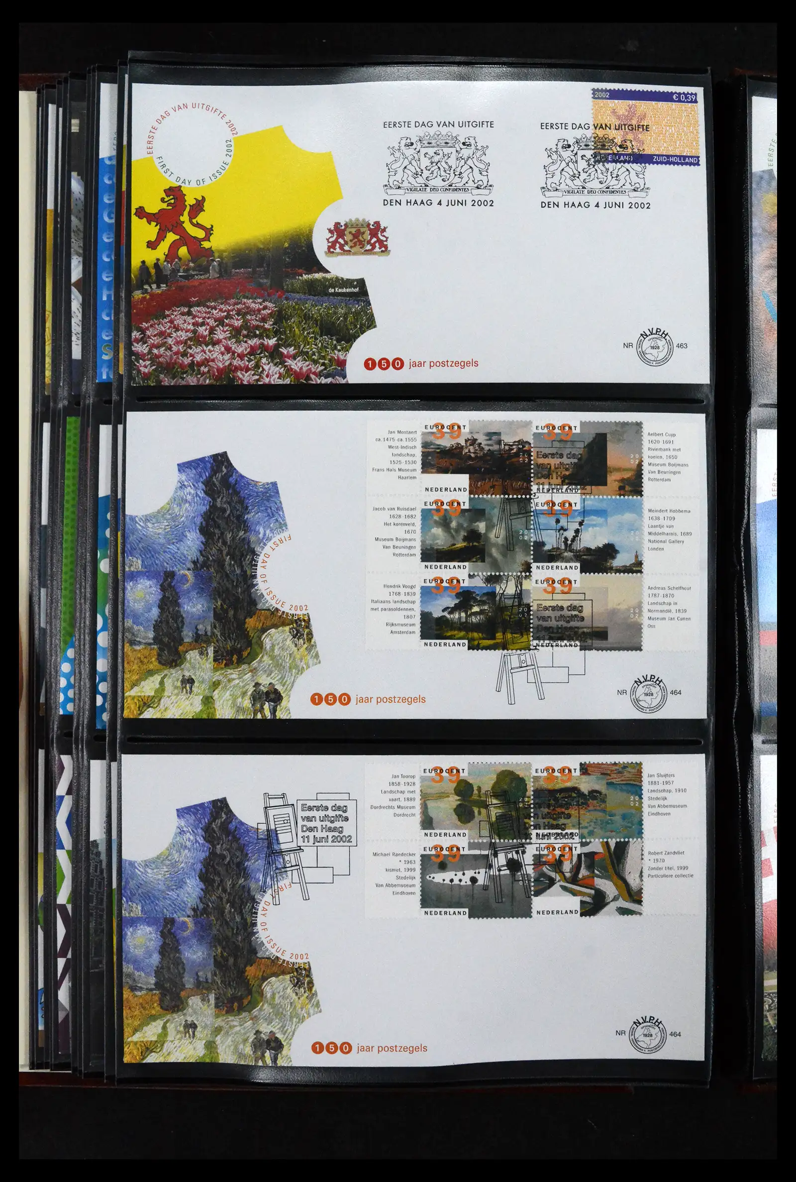 41683 0022 - Postzegelverzameling 41683 Nederland fdc's 2001-2013.