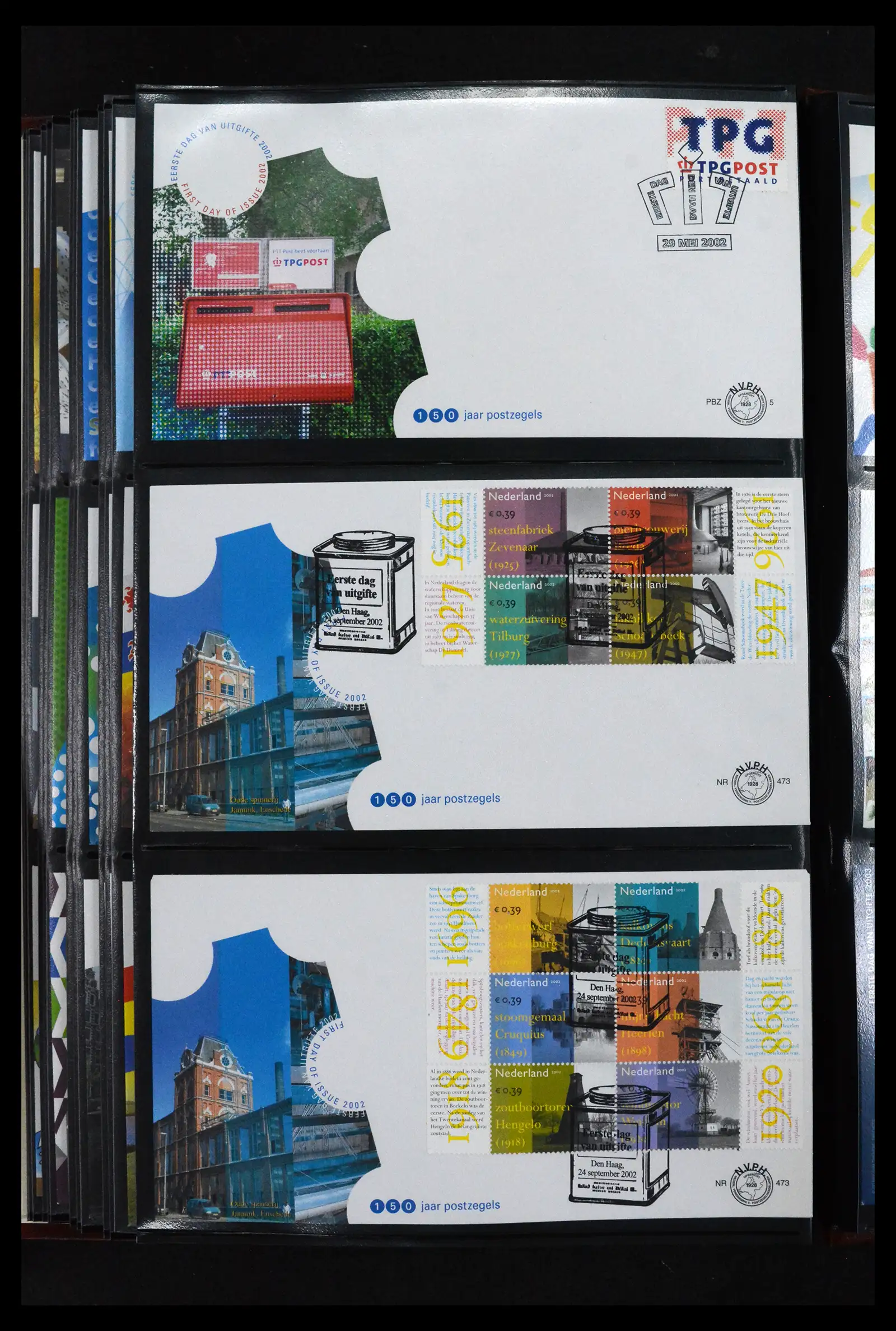 41683 0026 - Postzegelverzameling 41683 Nederland fdc's 2001-2013.