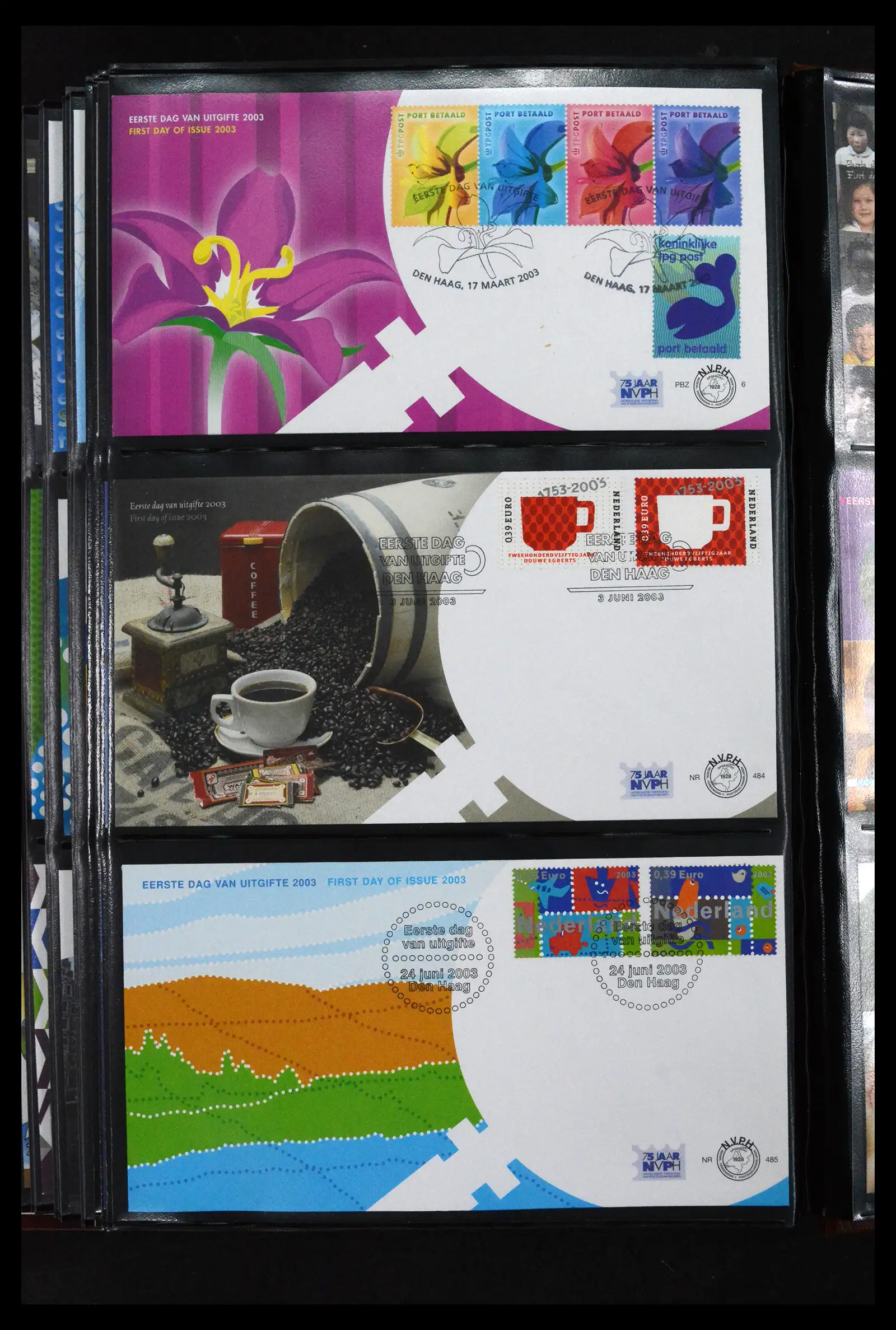 41683 0031 - Postzegelverzameling 41683 Nederland fdc's 2001-2013.