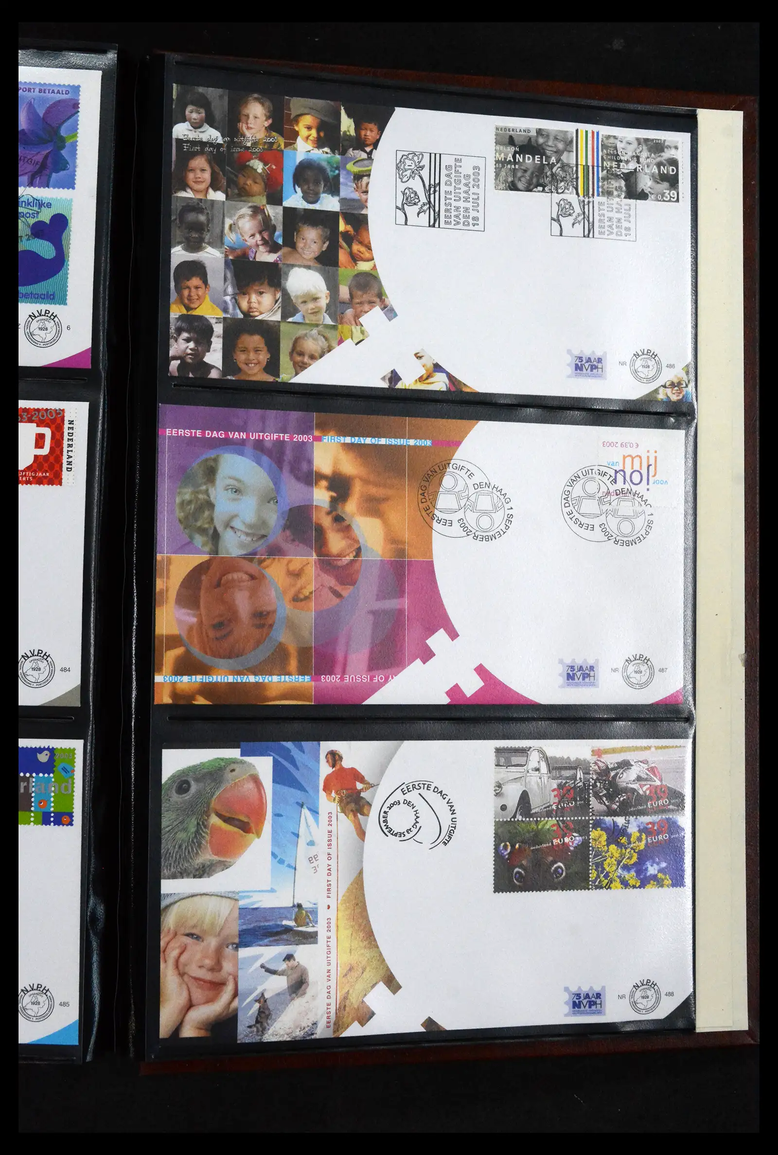 41683 0032 - Postzegelverzameling 41683 Nederland fdc's 2001-2013.