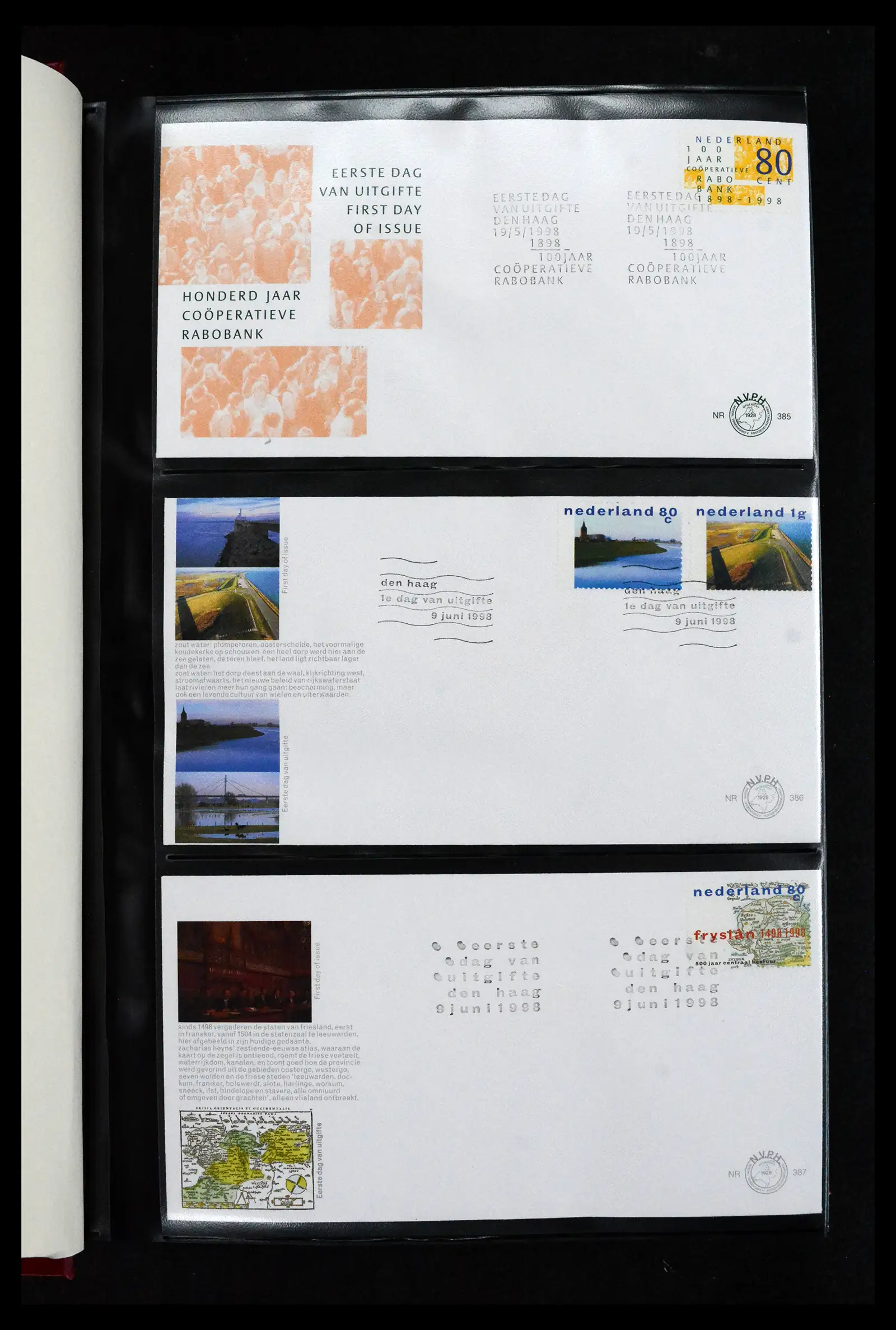 41683 0034 - Postzegelverzameling 41683 Nederland fdc's 2001-2013.