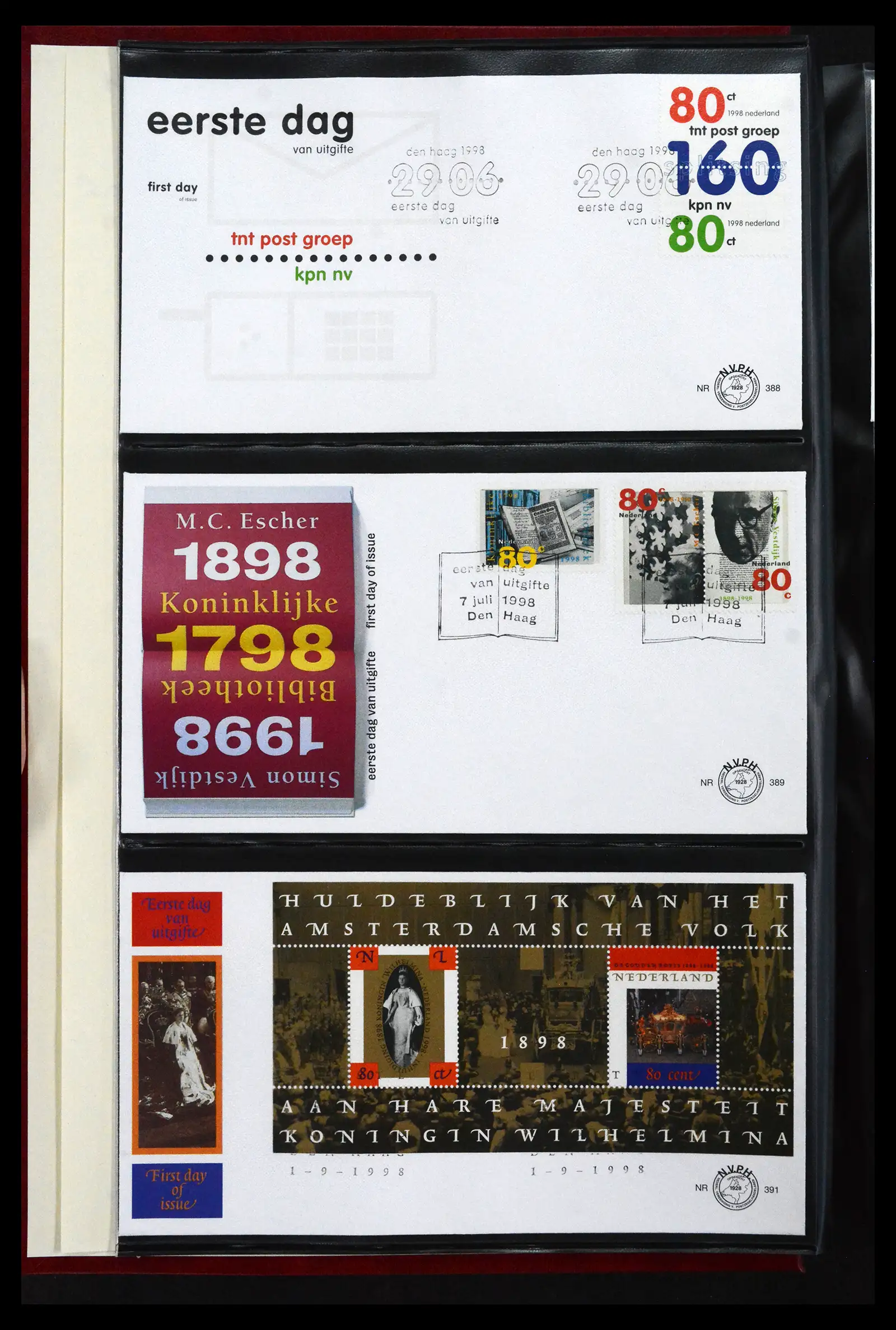 41683 0035 - Postzegelverzameling 41683 Nederland fdc's 2001-2013.